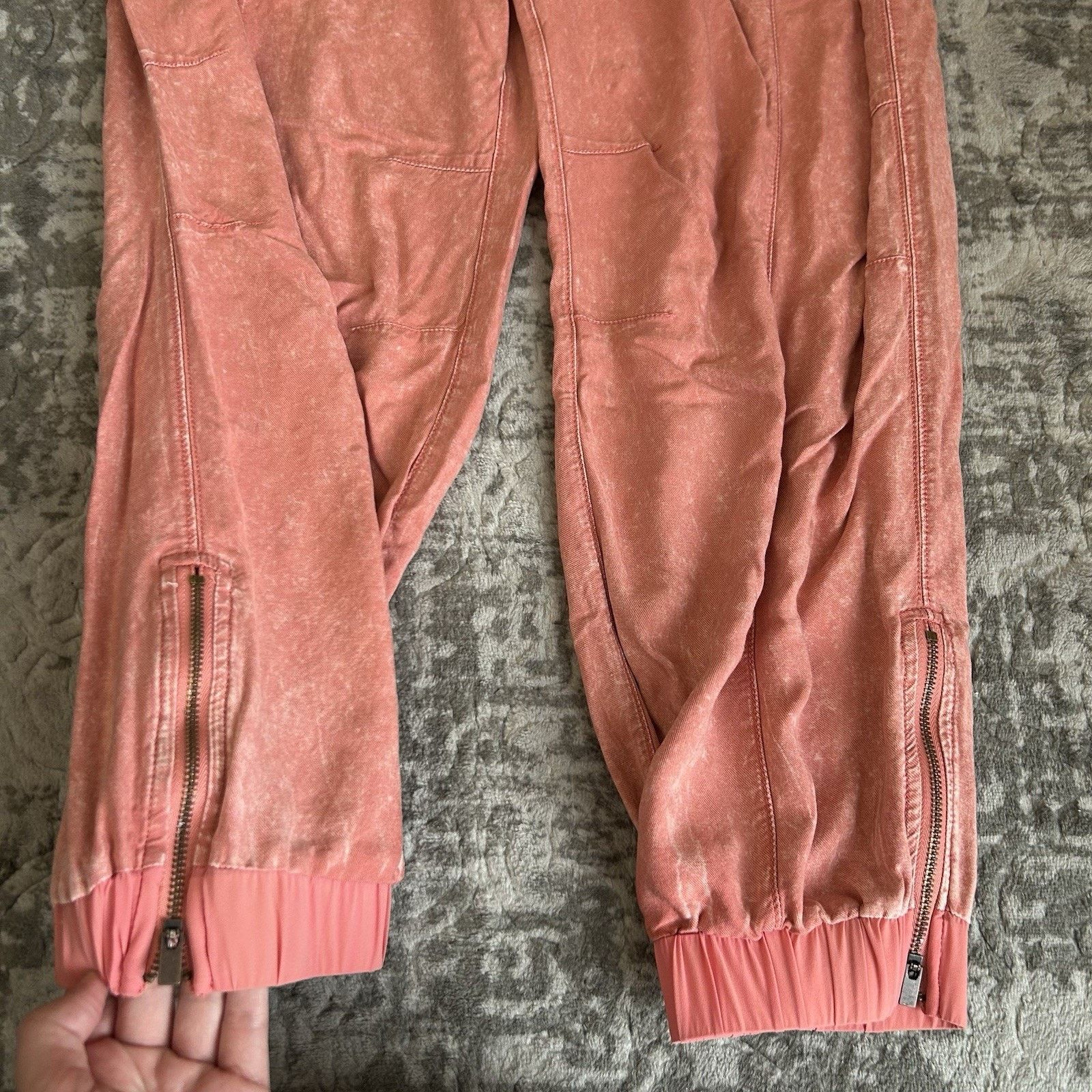 Free People FREE PEOPLE FP Movement Halfzies Pants, Matte Rose Sz Small Size 24" / US 00 / IT 34 - 4 Thumbnail