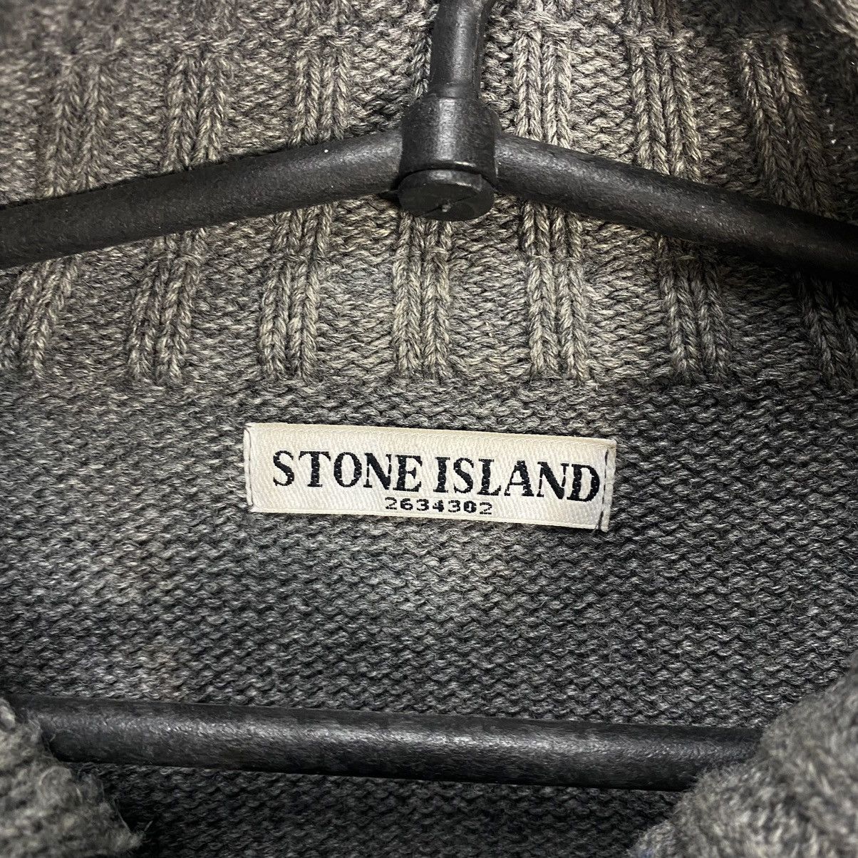 Stone Island Vintage Stone Island Zip Sweater Size US XL / EU 56 / 4 - 5 Thumbnail