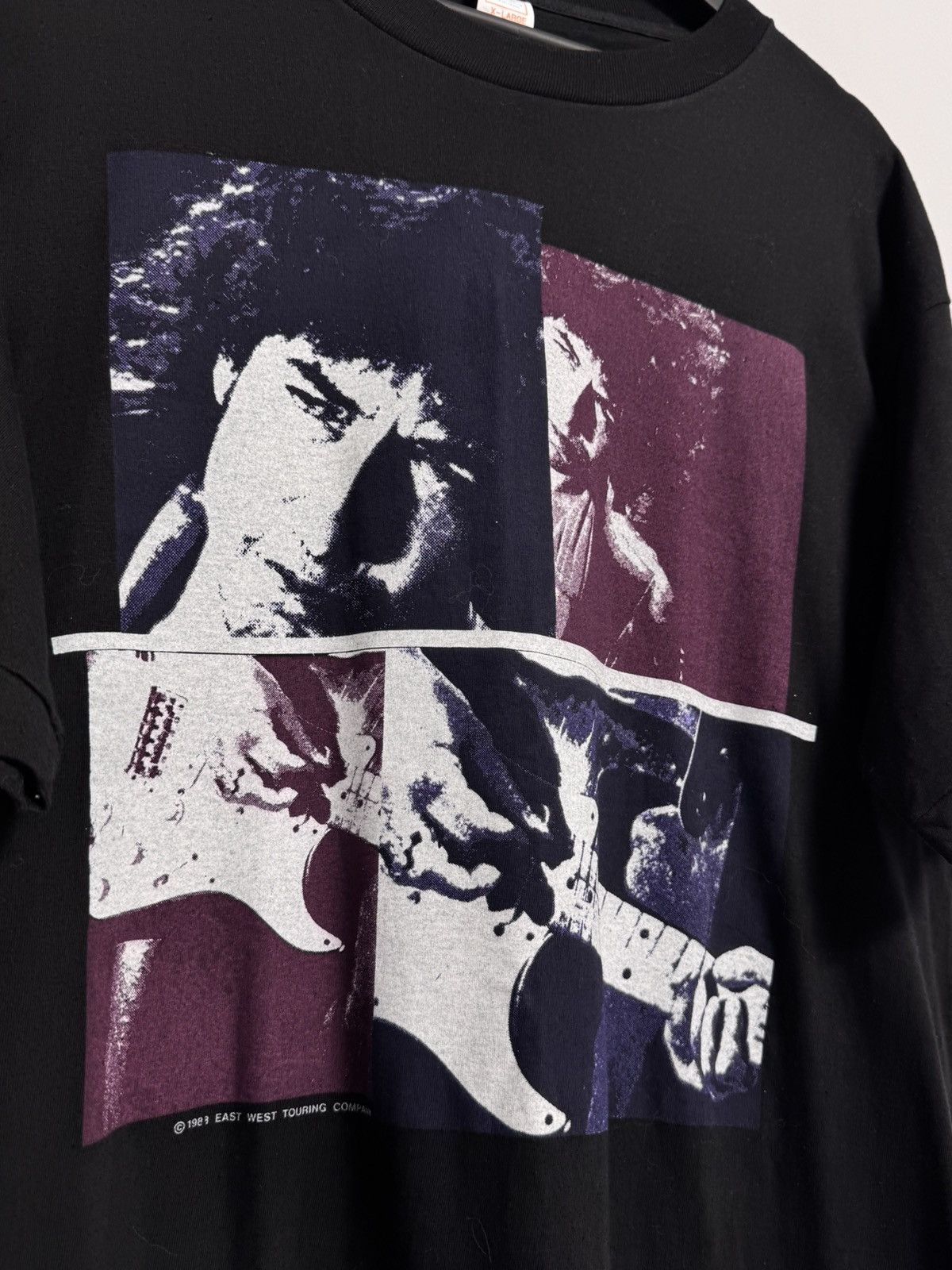 Vintage Vintage 90s Fruit Of The Loom Bob Dylan Concert Tour Promo Size US XL / EU 56 / 4 - 5 Thumbnail