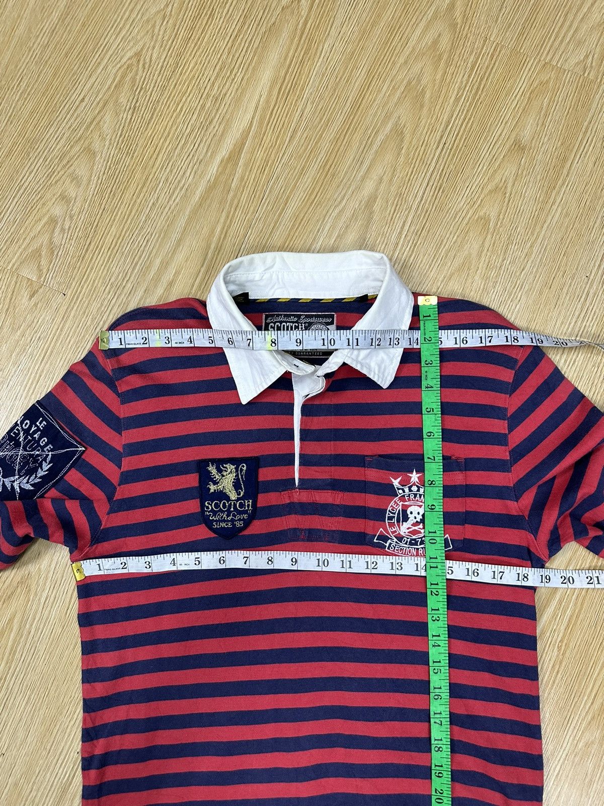 Scotch & Soda Scotch And Soda Rugby Polo Shirt A921 Size US S / EU 44-46 / 1 - 9 Thumbnail