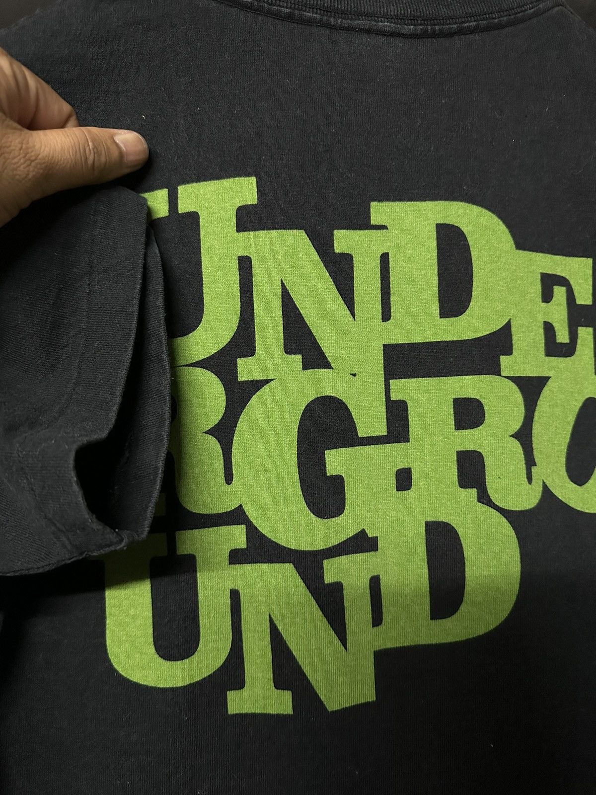 Hysteric Glamour Vintage 90s Hysteric Glamour UG Underground Faded Tee Size US S / EU 44-46 / 1 - 7 Thumbnail