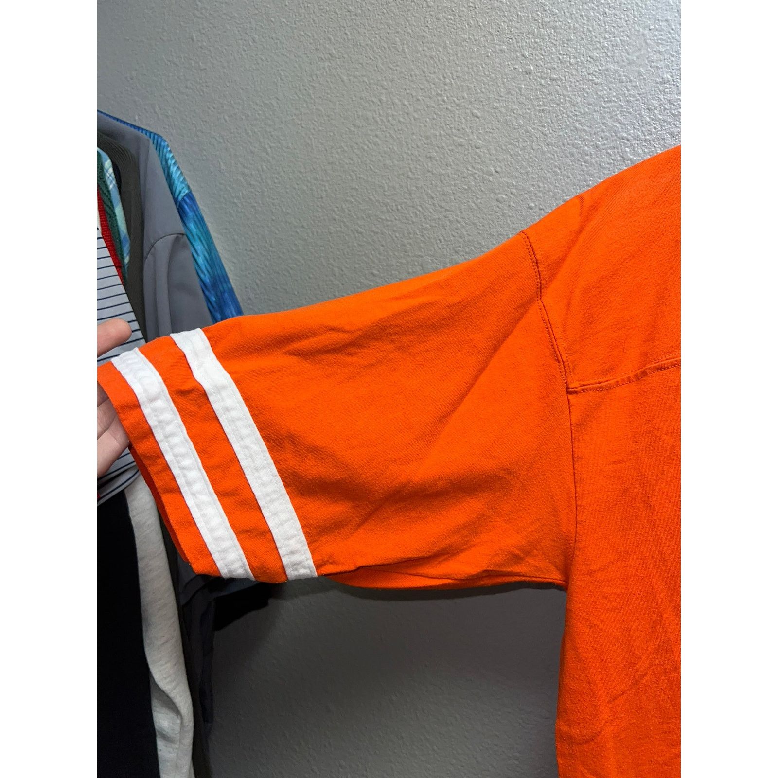 Russell Athletic Vintage Russell Athletic Blank Shirt Orange Jerzees Tee 90s Size US L / EU 52-54 / 3 - 4 Thumbnail