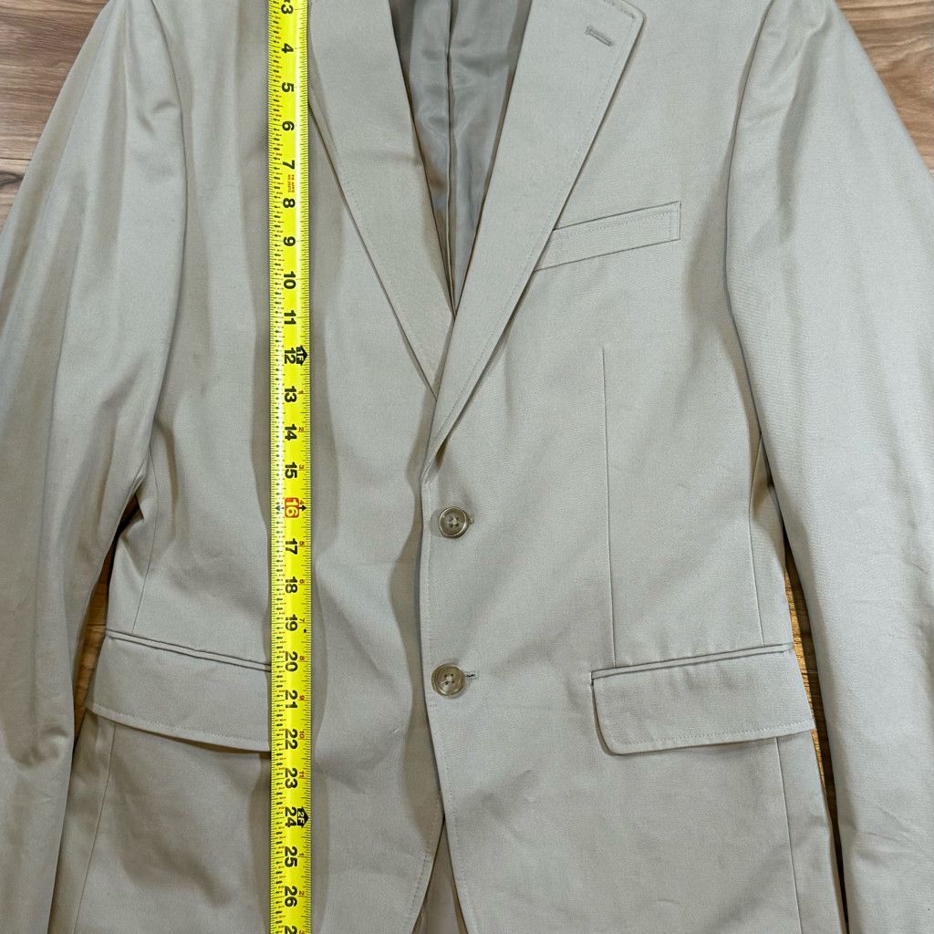 Banana Republic Banana Republic Men’s 38R Tan Modern Fit Blazer Size 38R - 9 Thumbnail