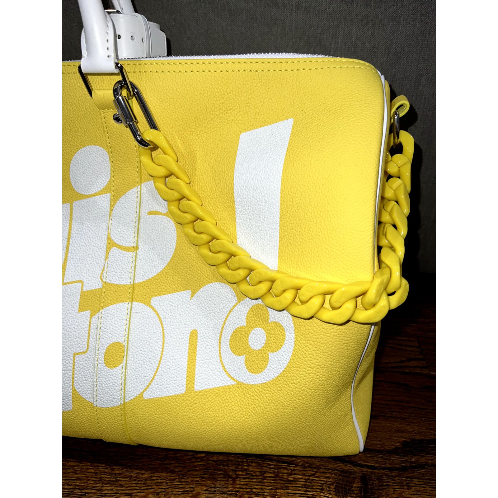 Louis Vuitton Louis Vuitton Keepall Bandouliere Exclamation Travel Bag Size ONE SIZE - 4 Thumbnail