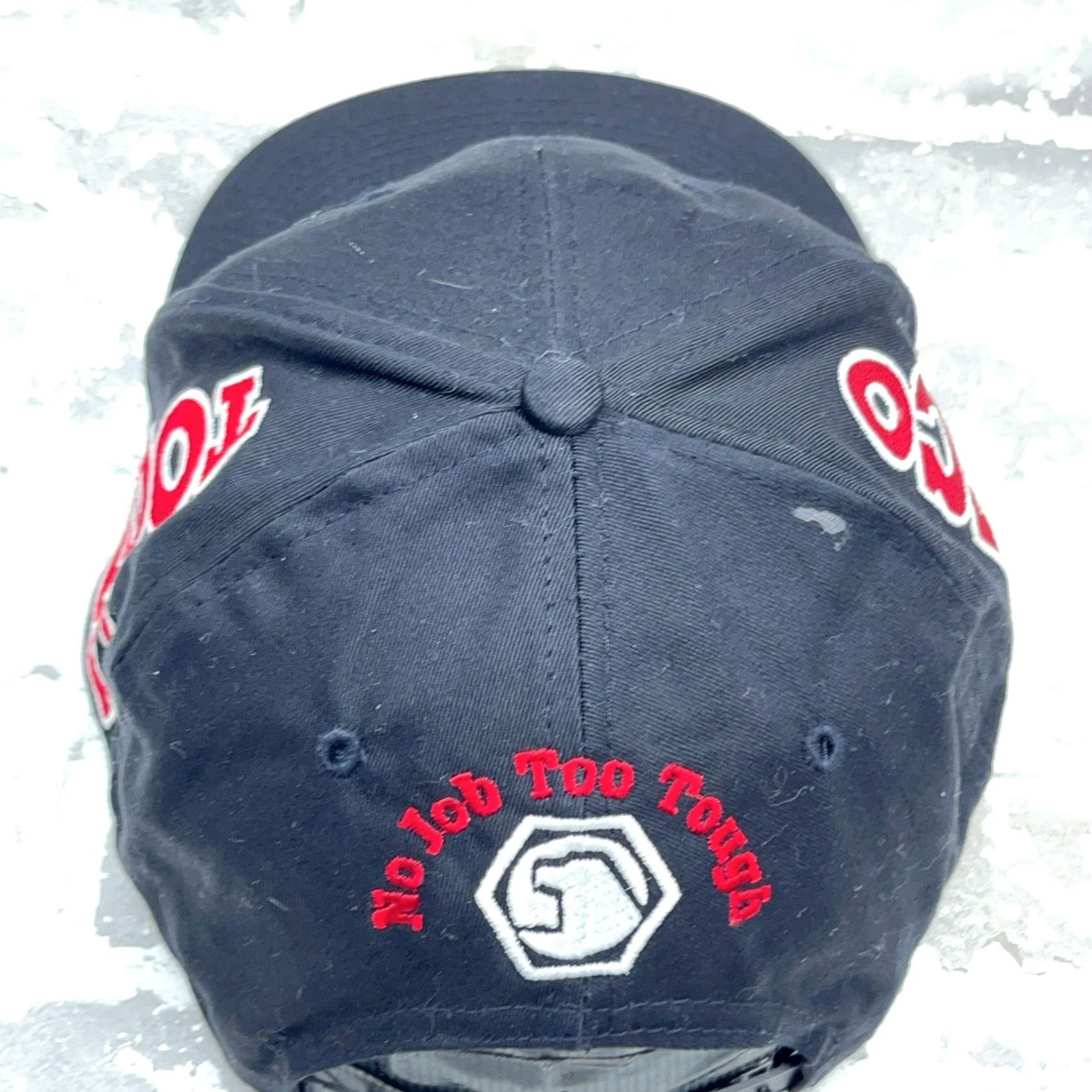 Logo 7 VINTAGE Matco Tools Hat Cap Snapback Black Red Big Logo 90s Y2K Racing Adult Cap HAT Mens Black 90s Logo Vintage Accessories Size ONE SIZE - 6 Thumbnail