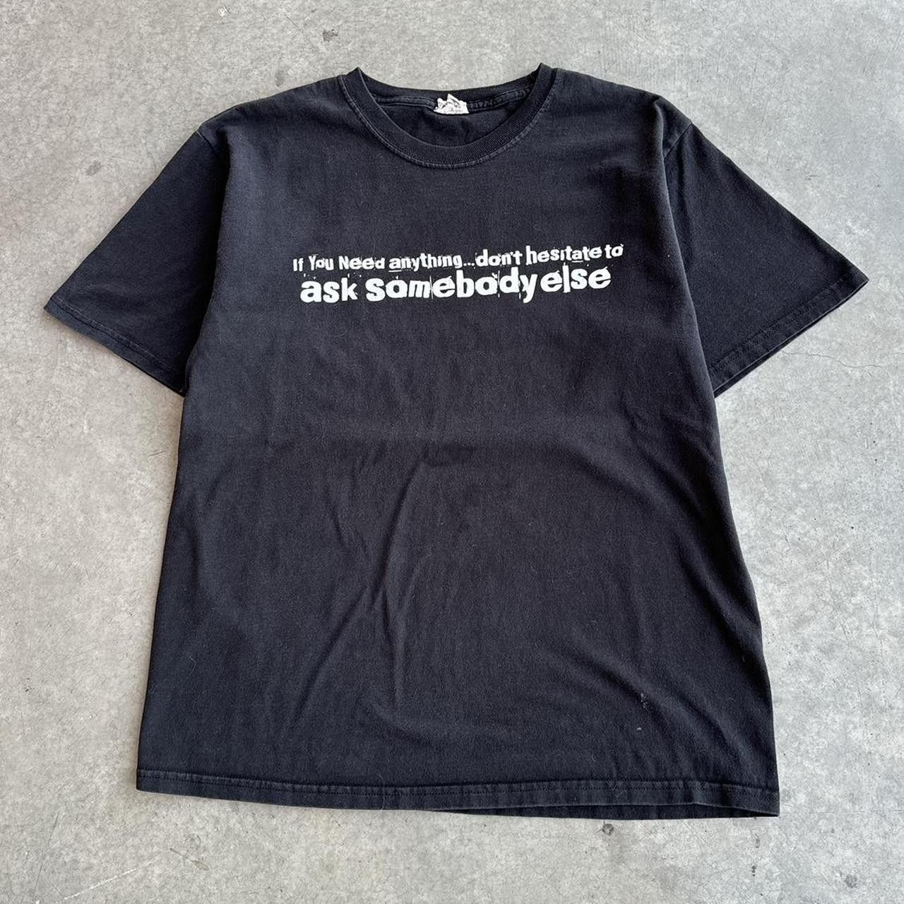 Vintage Vintage early 2000s Y2K word font tee Size US M / EU 48-50 / 2 - 2 Thumbnail