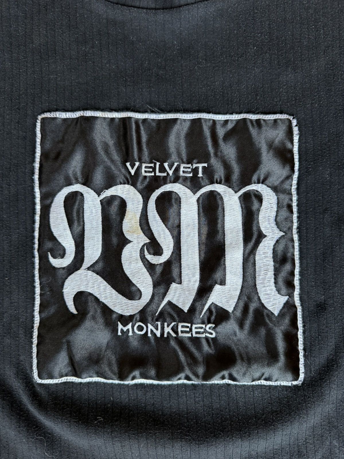 Walter Van Beirendonck early 1990’s Velvet Monkees rave sweater w satin patch Size US XL / EU 56 / 4 - 3 Thumbnail