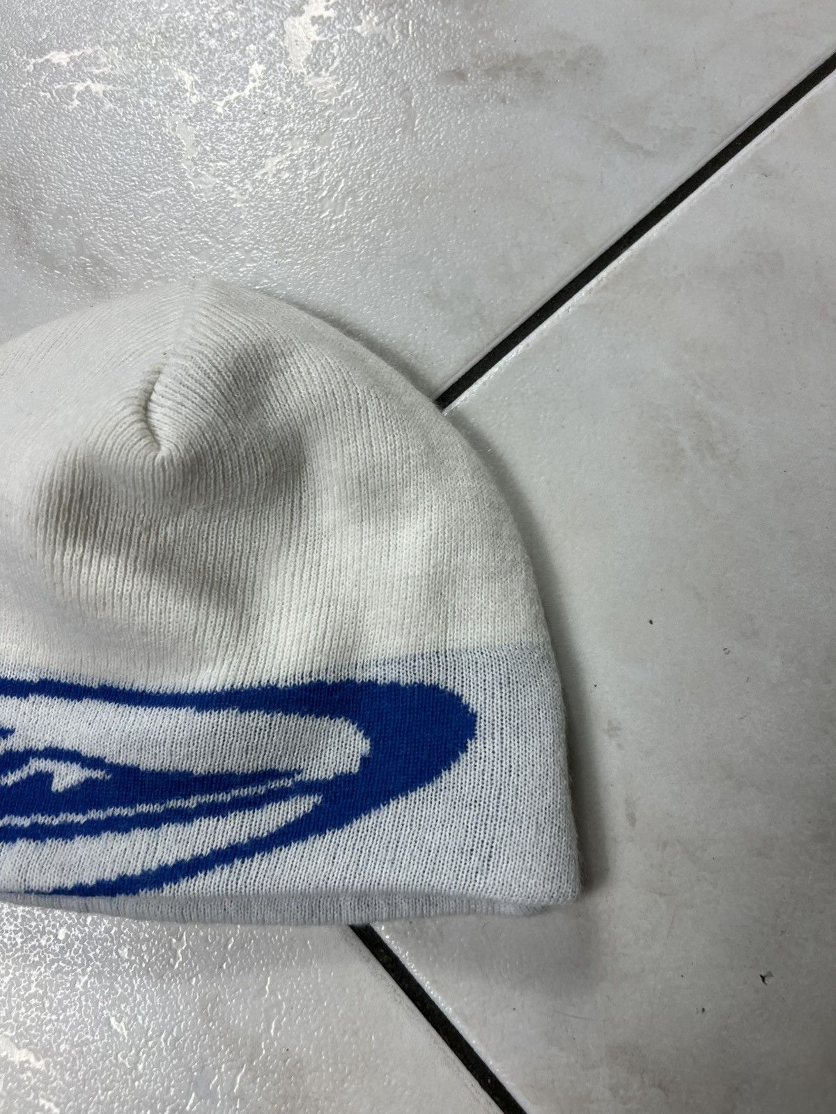 Quiksilver Vintage Quiksilver y2k bomb beanie hat knitted big logo swag Size ONE SIZE - 4 Thumbnail