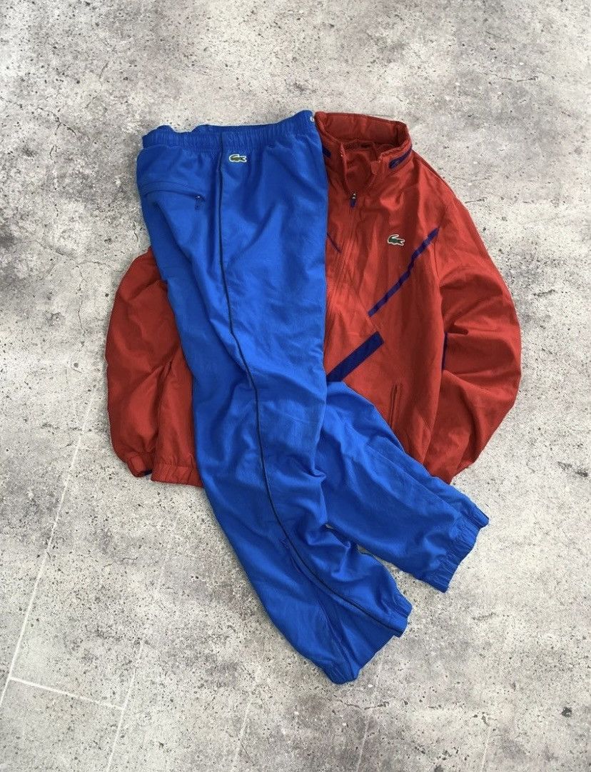 Lacoste Lacoste Navy Suit Jacket+Pants Size 40R - 1 Thumbnail