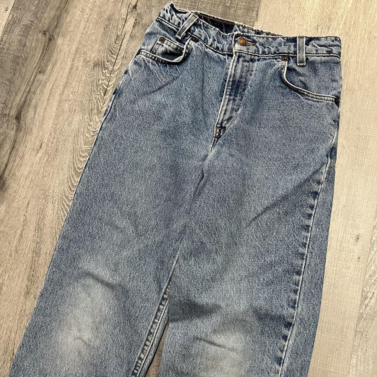 Levi's × Vintage VTG 90's Levis Orange Tab Blue 31350‐0214 Denim USA Jeans Size 26" / US 2 / IT 38 - 3 Thumbnail