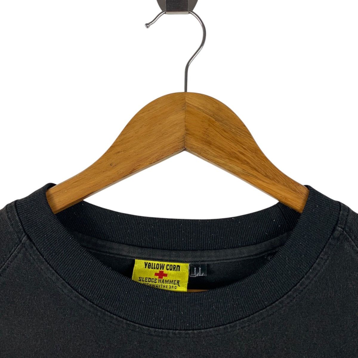 Japanese Brand × YELLOW CORN YELLOW CORN embroidery spellout racing tee Size US L / EU 52-54 / 3 - 5 Thumbnail