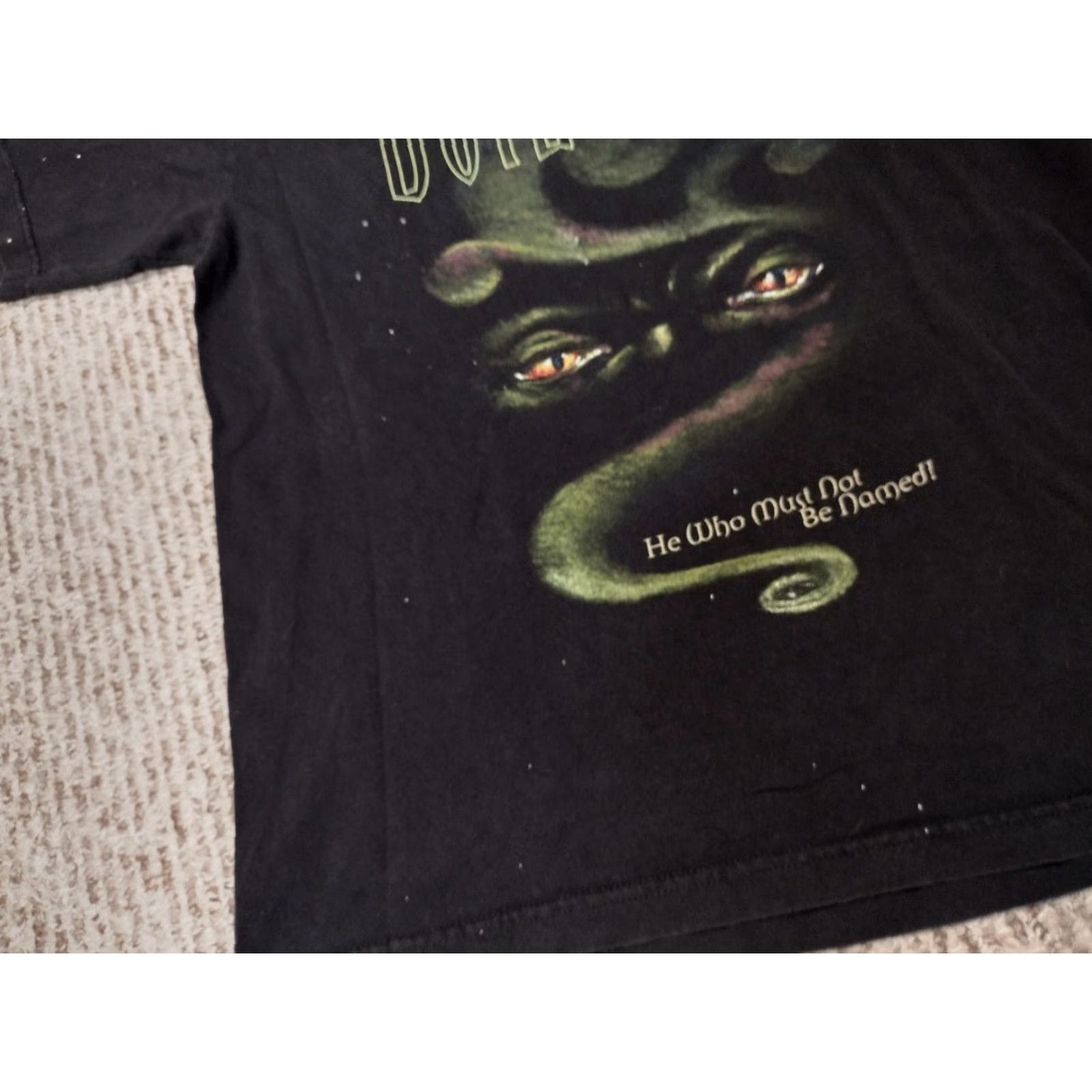Vintage VINTAGE Harry Potter TV Cartoon Movie Shirt M Warner Bros Black Retro Mens T-Shirt Voldemort 2000 Size US M / EU 48-50 / 2 - 2 Thumbnail