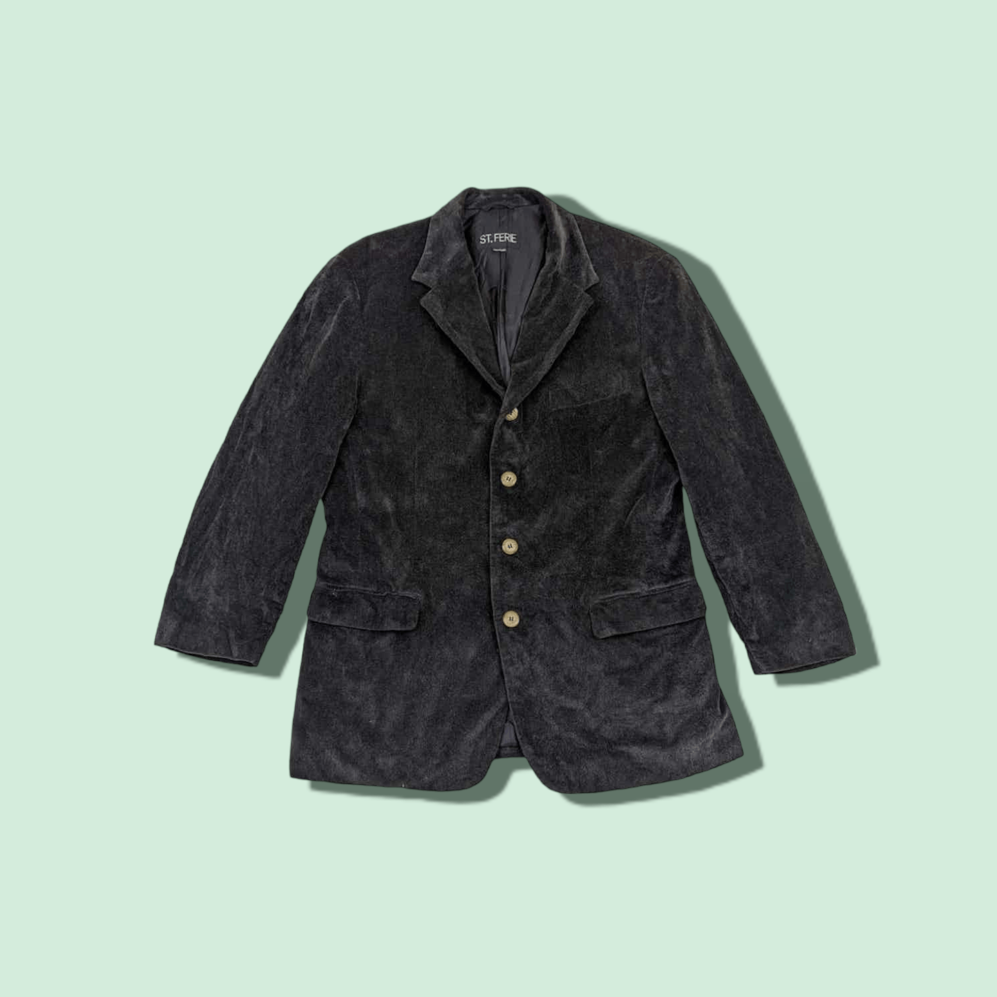 Japanese Brand Vintage ST FERIE Smart Casual Blazer Size US M / EU 48-50 / 2 - 1 Thumbnail