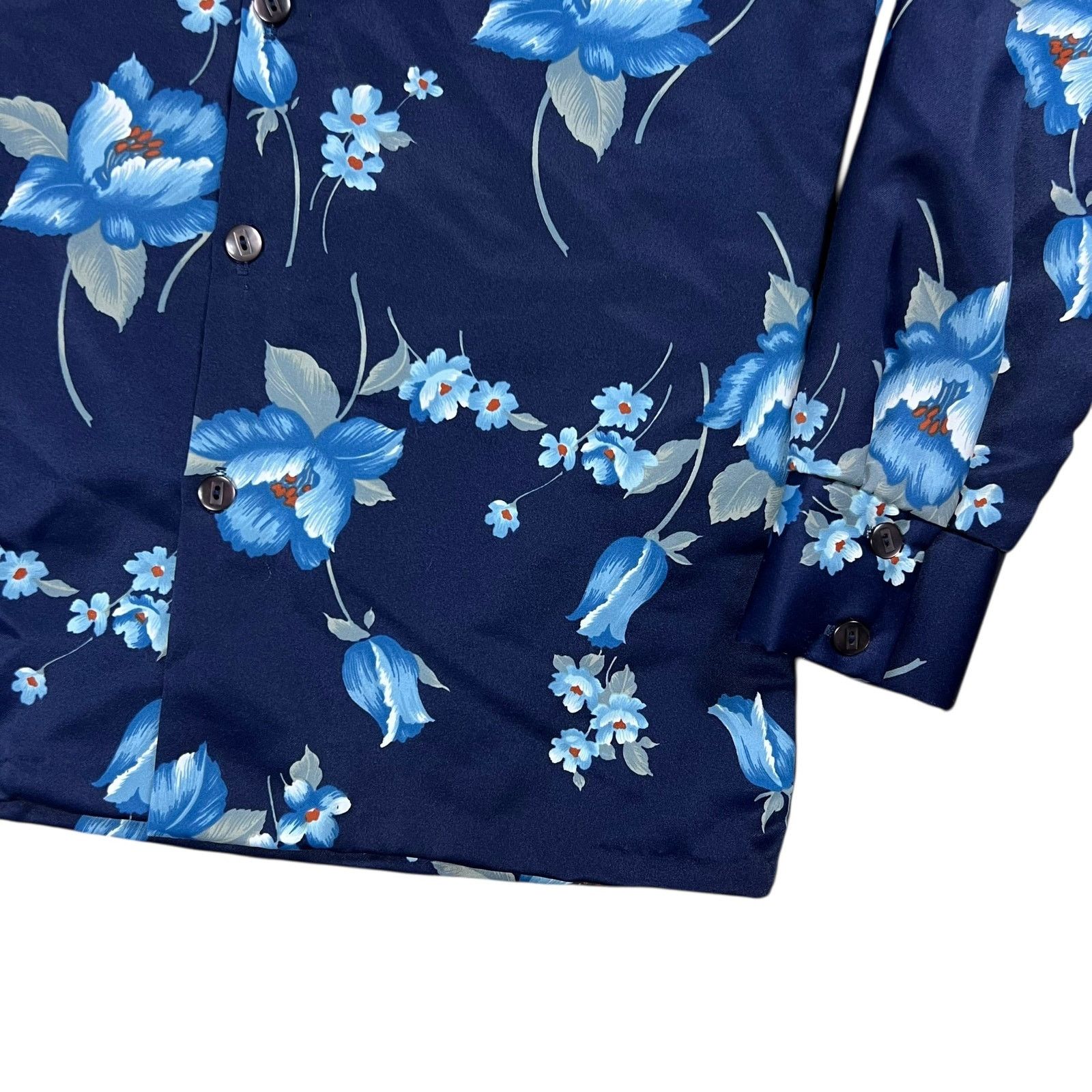 Vintage Vintage Paul Howard Hawaiian longsleeve silk blend button up Size US M / EU 48-50 / 2 - 3 Thumbnail