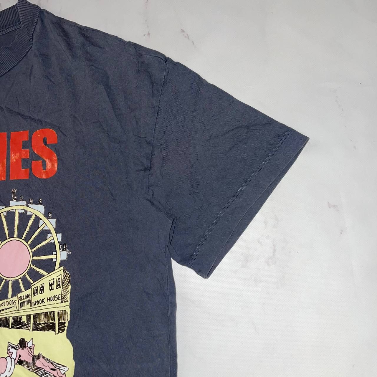 Vintage Band Tees × Vintage Ramones Rockaway Beach t-Shirt Sz M Size US M / EU 48-50 / 2 - 5 Thumbnail