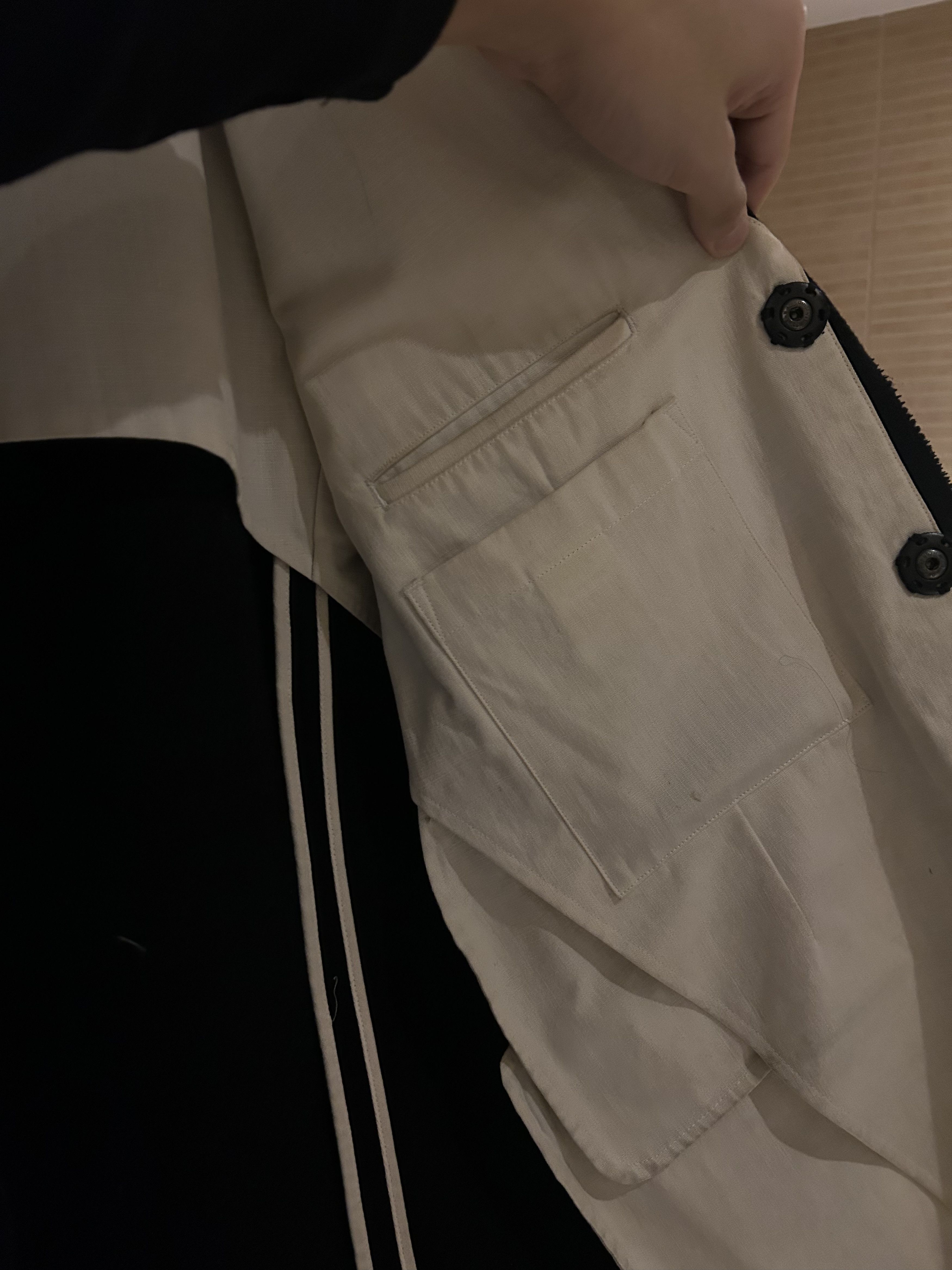 Yohji Yamamoto Black Wool Blazer Size 50L - 4 Thumbnail