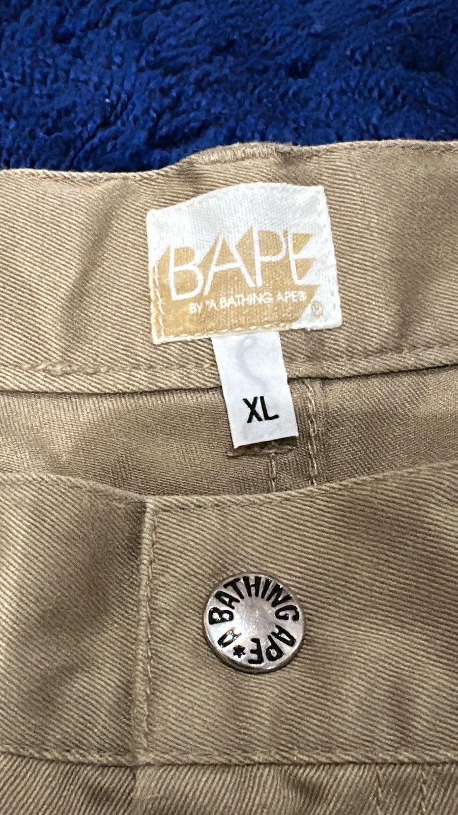 Bape Bape three quarter pants baggy Size US 37 - 3 Thumbnail