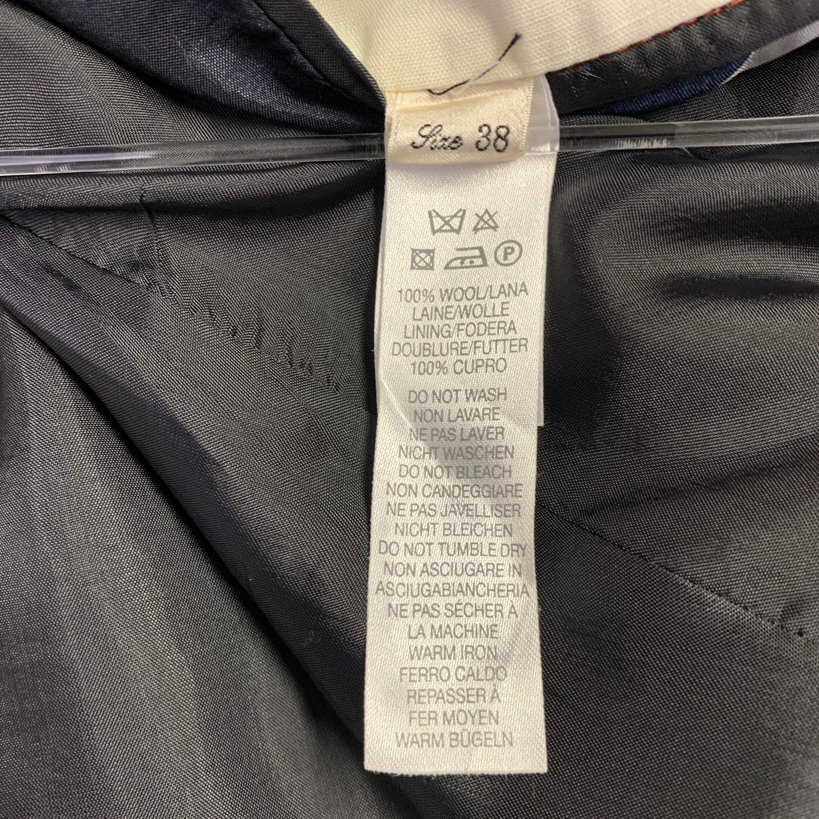 Paul Smith Size 38 Brown Brick Wool Single Breasted Sport Coat Size 38R - 7 Thumbnail
