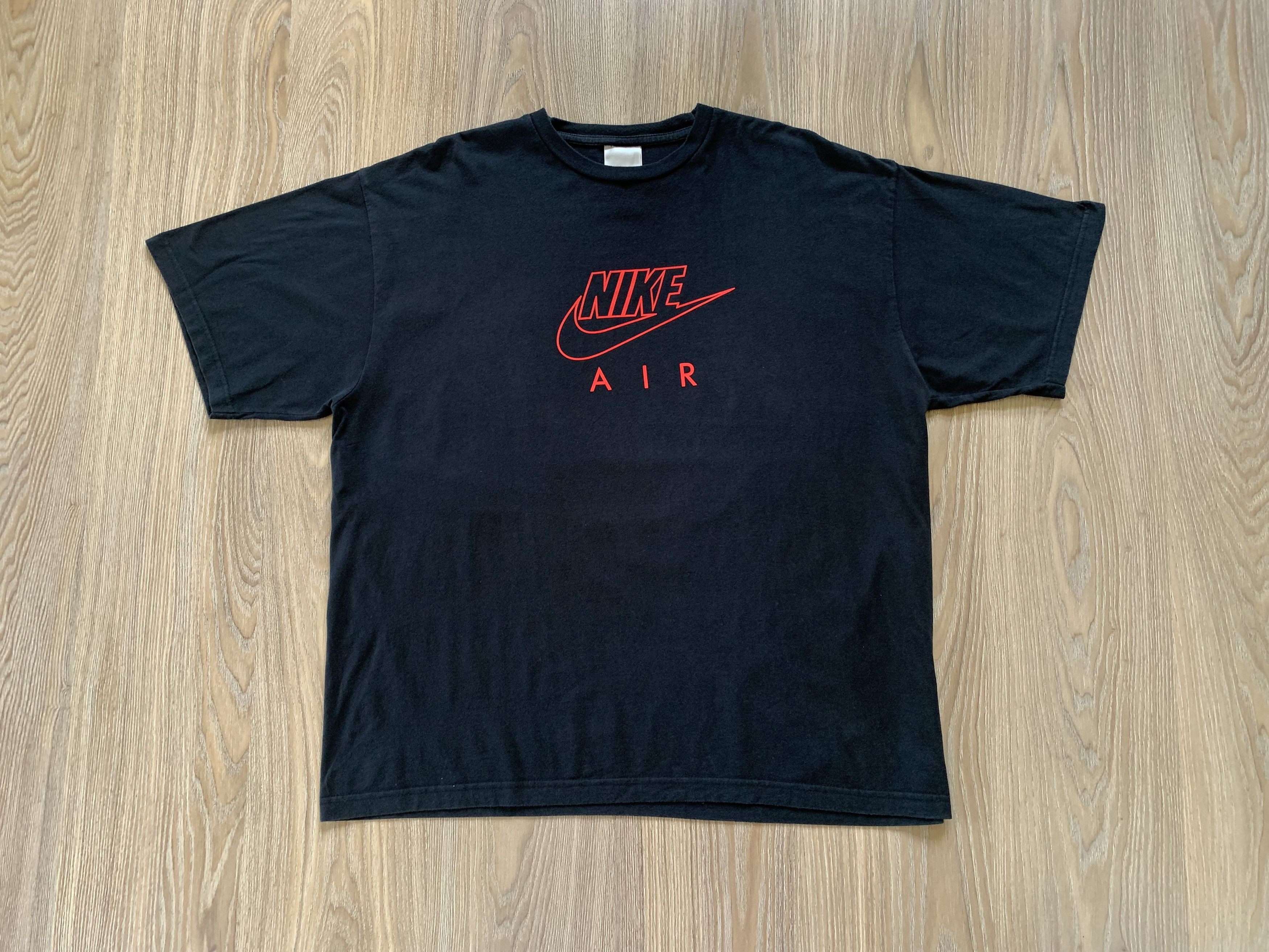 Nike × Vintage Vintage Nike Air Printed T-Shirt Size US XXL / EU 58 / 5 - 2 Thumbnail