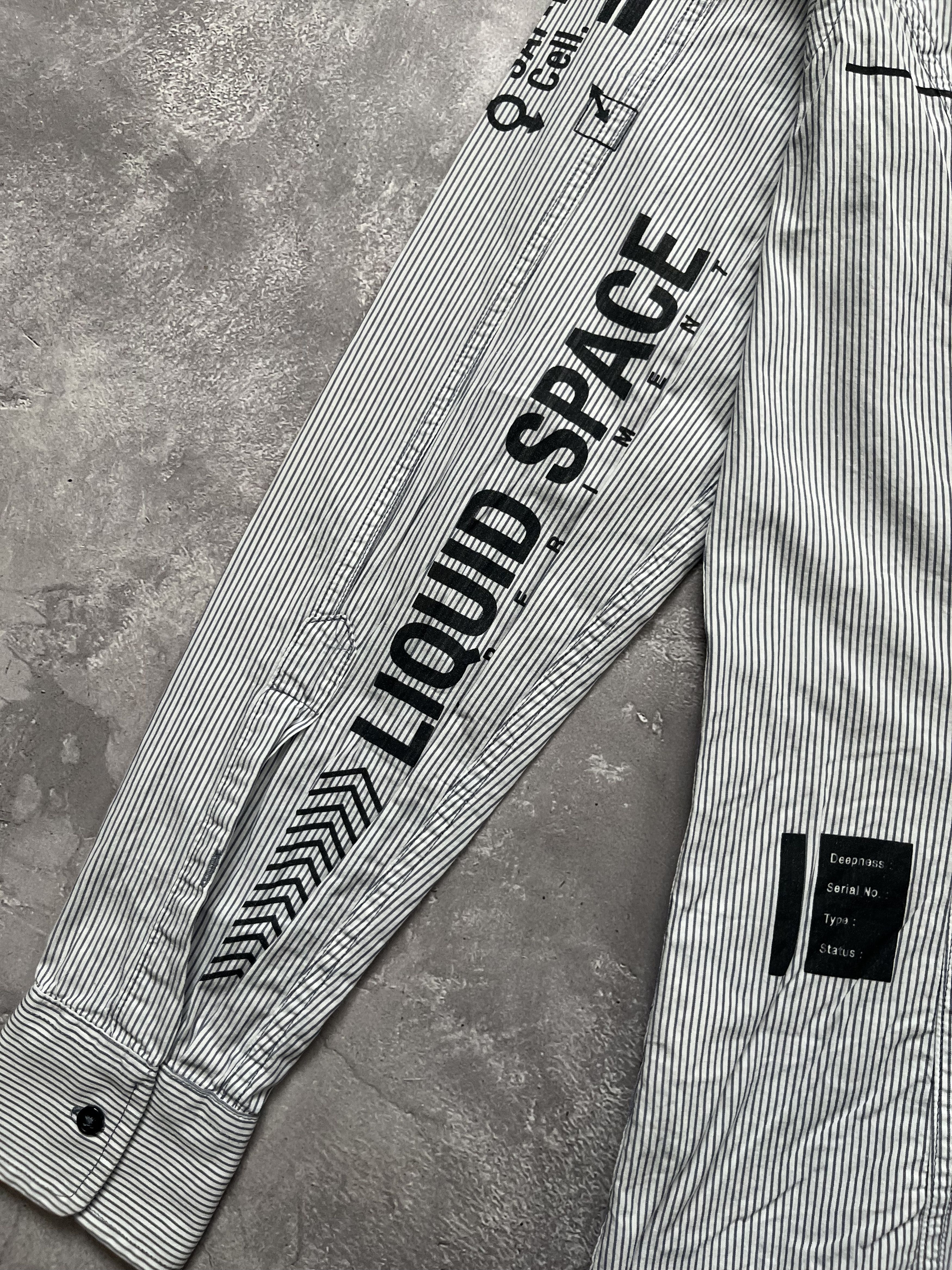Diesel RARE Diesel DEPT. LIQUID SPACE Striped Button Up Shirt Size US S / EU 44-46 / 1 - 15 Thumbnail