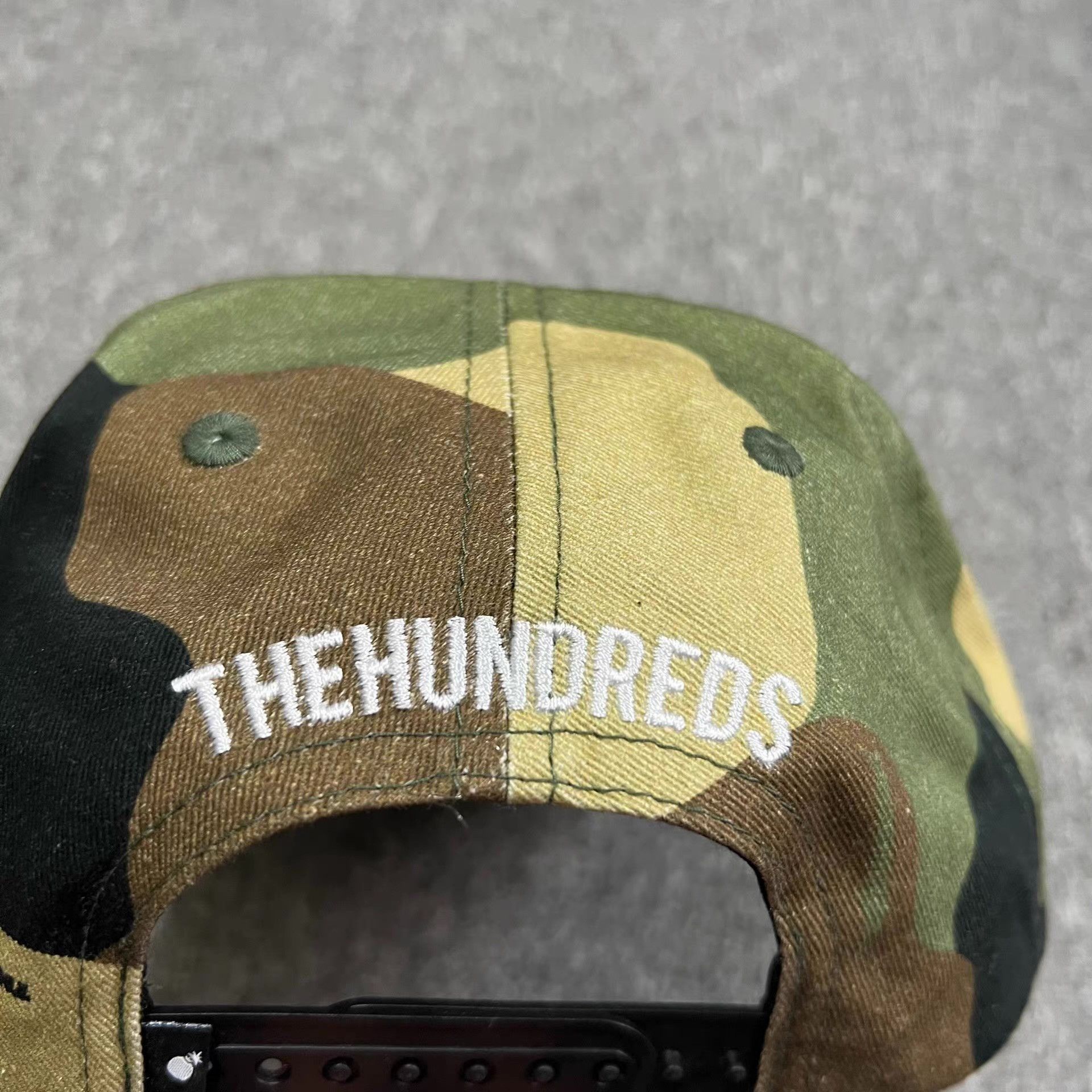 The Hundreds The Hundreds BombCamouflageEmbroidered Baseball Visor Q7 Size ONE SIZE - 5 Thumbnail