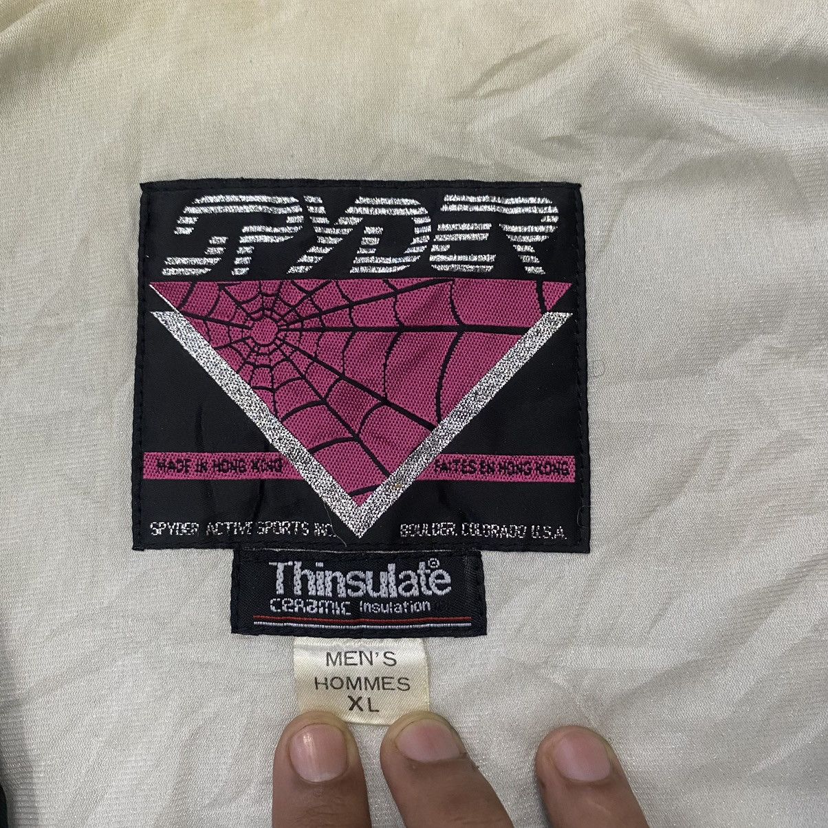 Spyder Spyder Thinsulate Insulation Oberstoff Outer Ski Snowbo Size US XL / EU 56 / 4 - 22 Thumbnail
