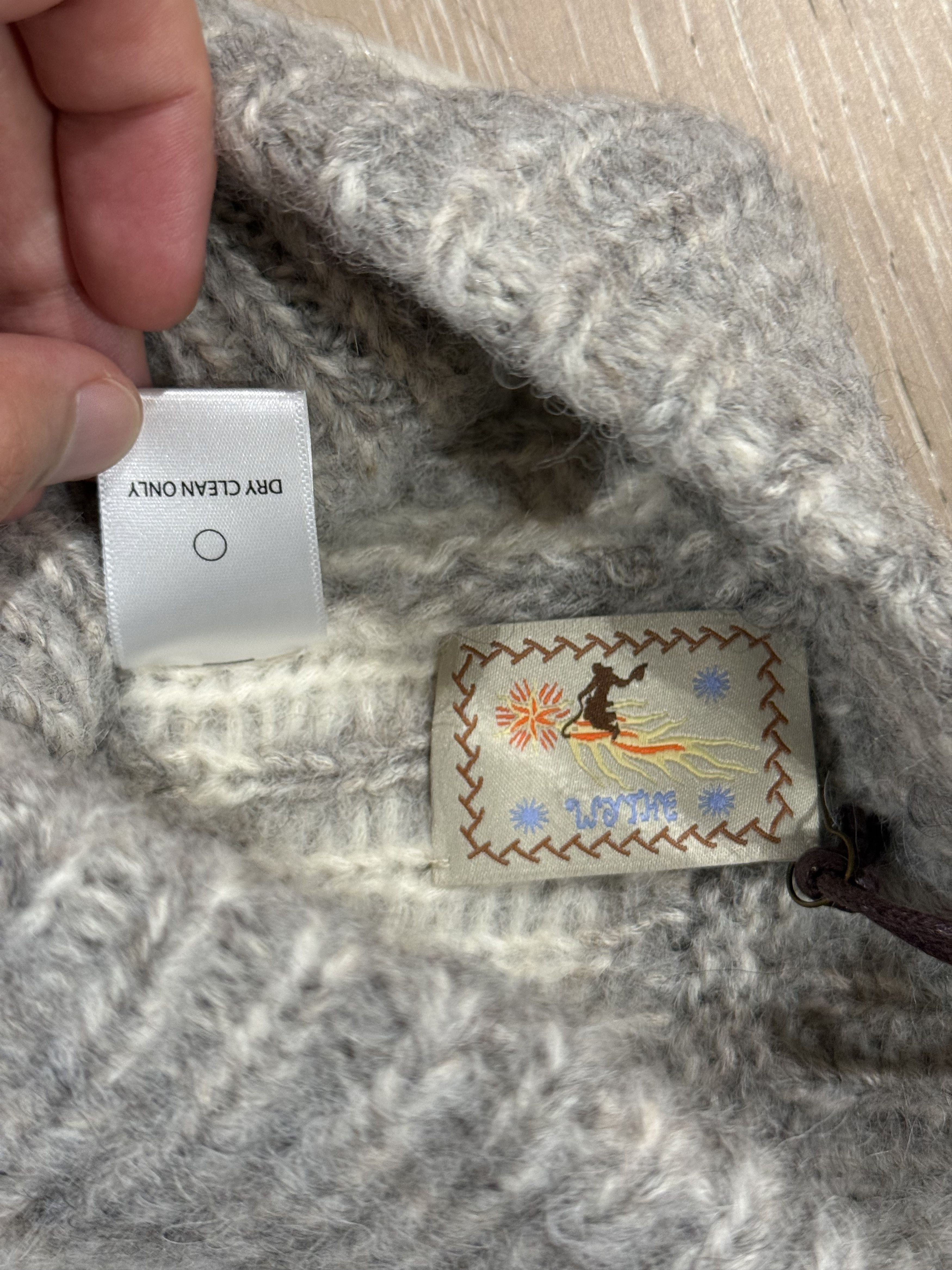 WYTHE 💚 Wythe Alpaca Horseshoe Beanie Seasalt NEW Size ONE SIZE - 9 Thumbnail