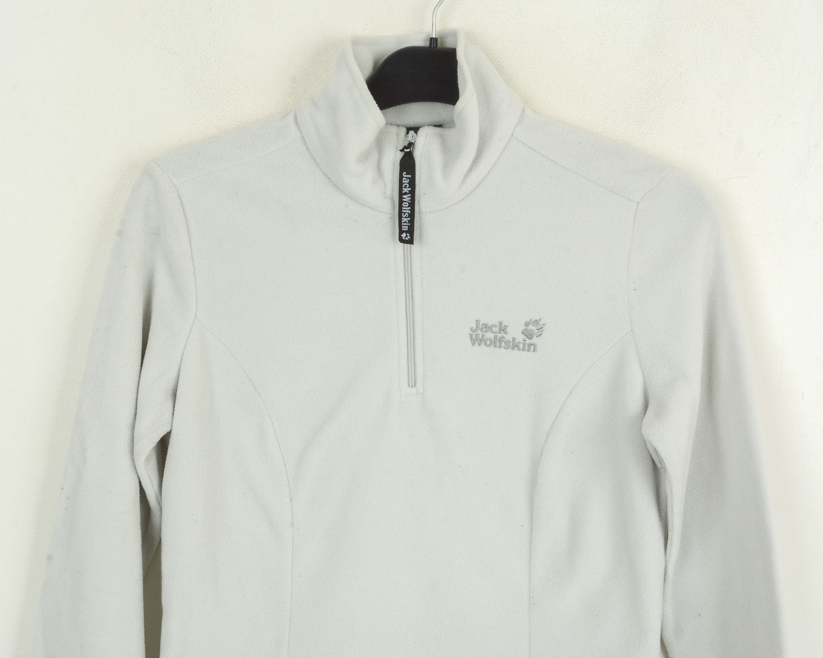 Jack Wolfskin TECNOPILE Women XS Fleece Jumper Sweatshirt Pullover 1/4 Zip Size XS / US 0-2 / IT 36-38 - 2 Thumbnail