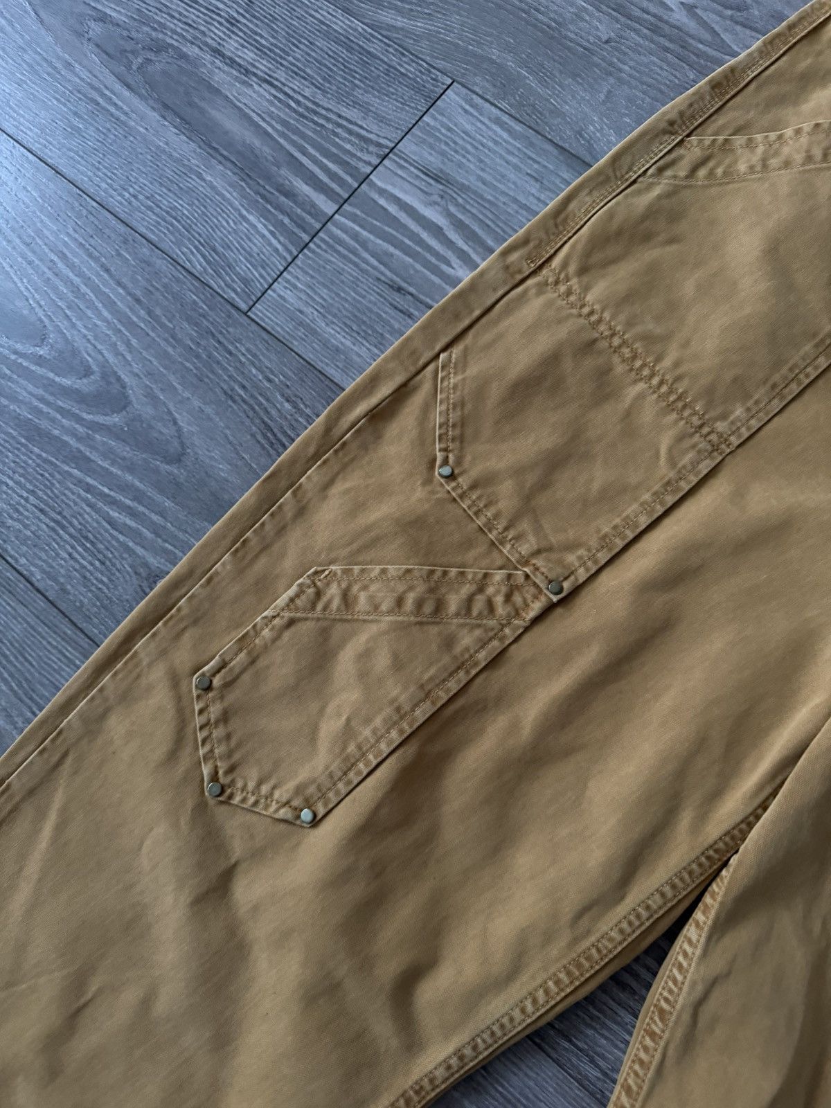 Allsaints Allsaints Mens Dessa Trouser Carpenter Opium Jeans Size US 31 - 13 Thumbnail
