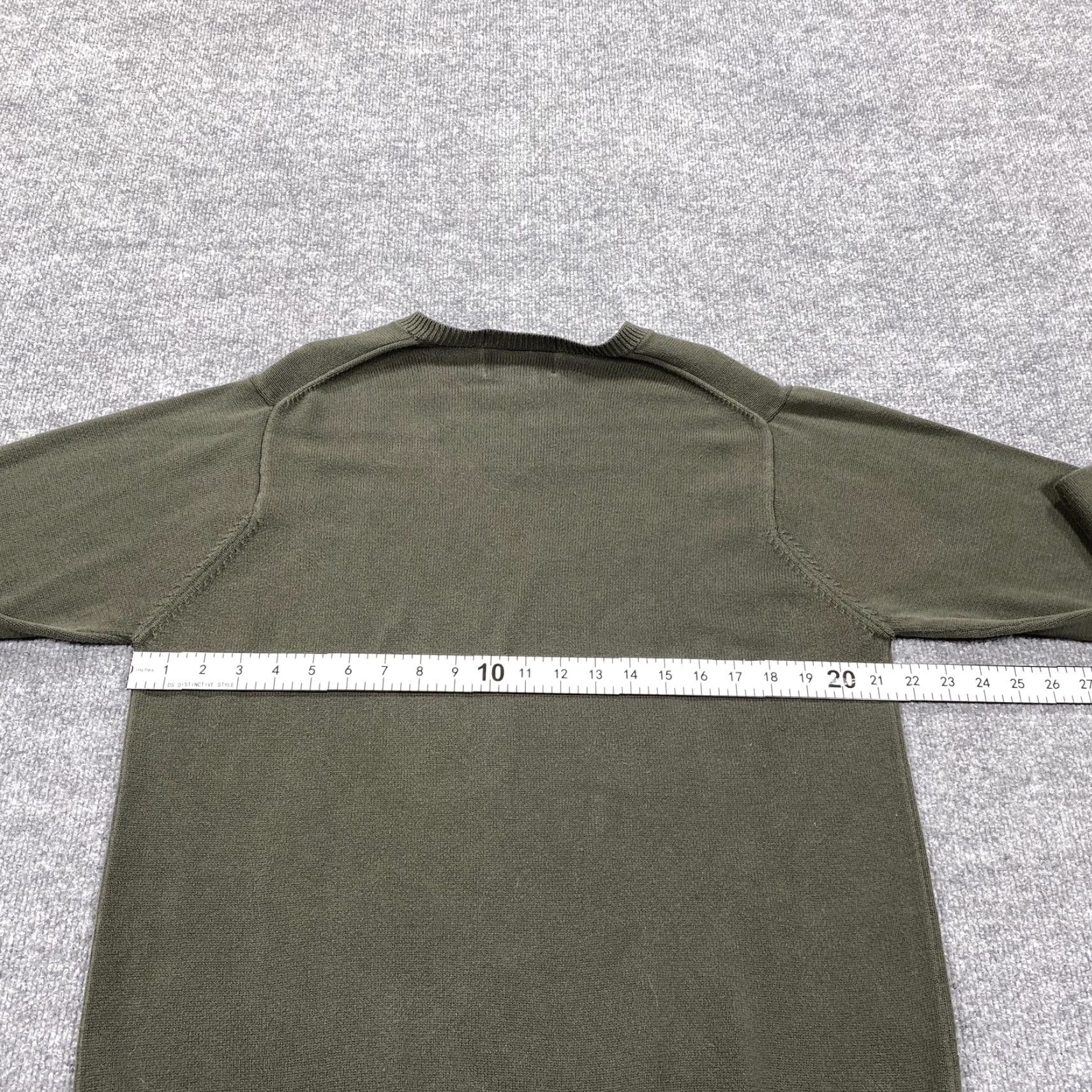 Eddie Bauer VINTAGE Eddie Bauer Mens LT Green V-Neck Cotton Pullover Sweater Size US L / EU 52-54 / 3 - 4 Thumbnail