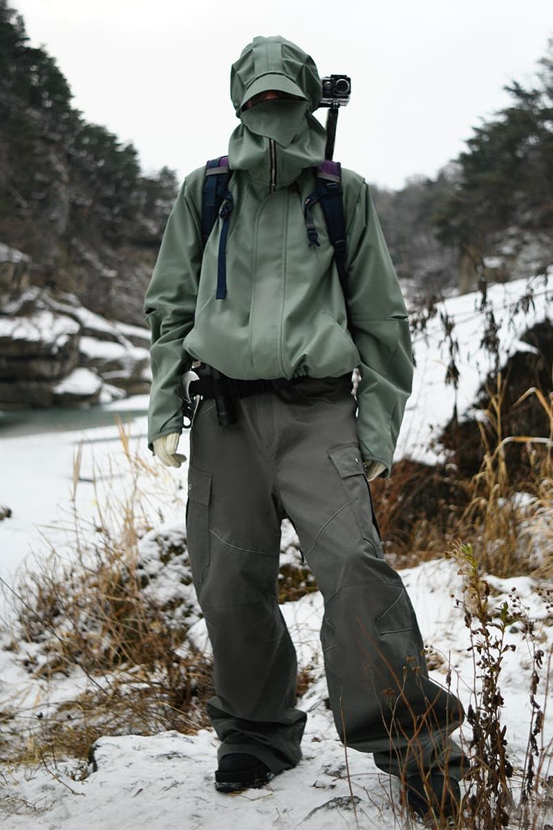 FFFPOSTALSERVICE S/S23 Hooded Parachute Bomber V1(Tokyo Green) Size US L / EU 52-54 / 3 - 7 Thumbnail