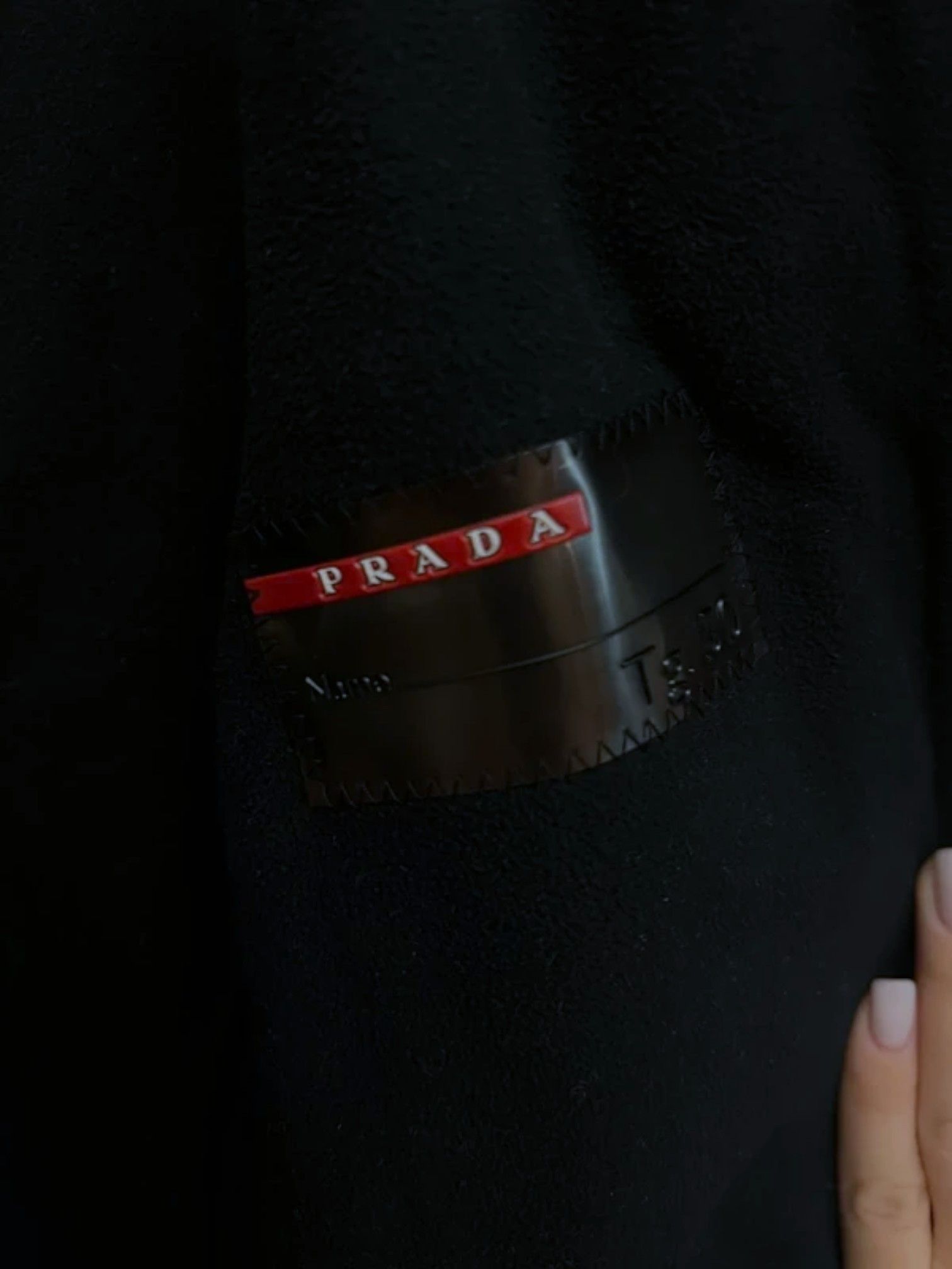 Prada Prada Technical Hooded Zip Snap Jacket c. 2010s Size US L / EU 52-54 / 3 - 9 Thumbnail