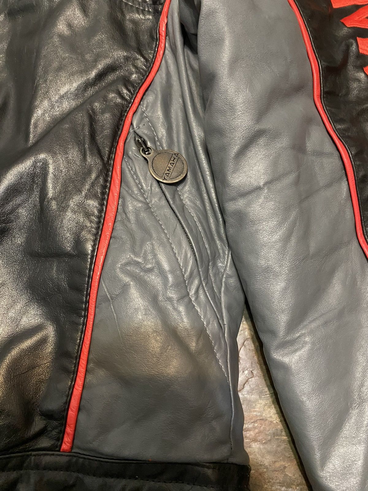 Yamaha vintage yamaha leather jacket Size US M / EU 48-50 / 2 - 5 Thumbnail