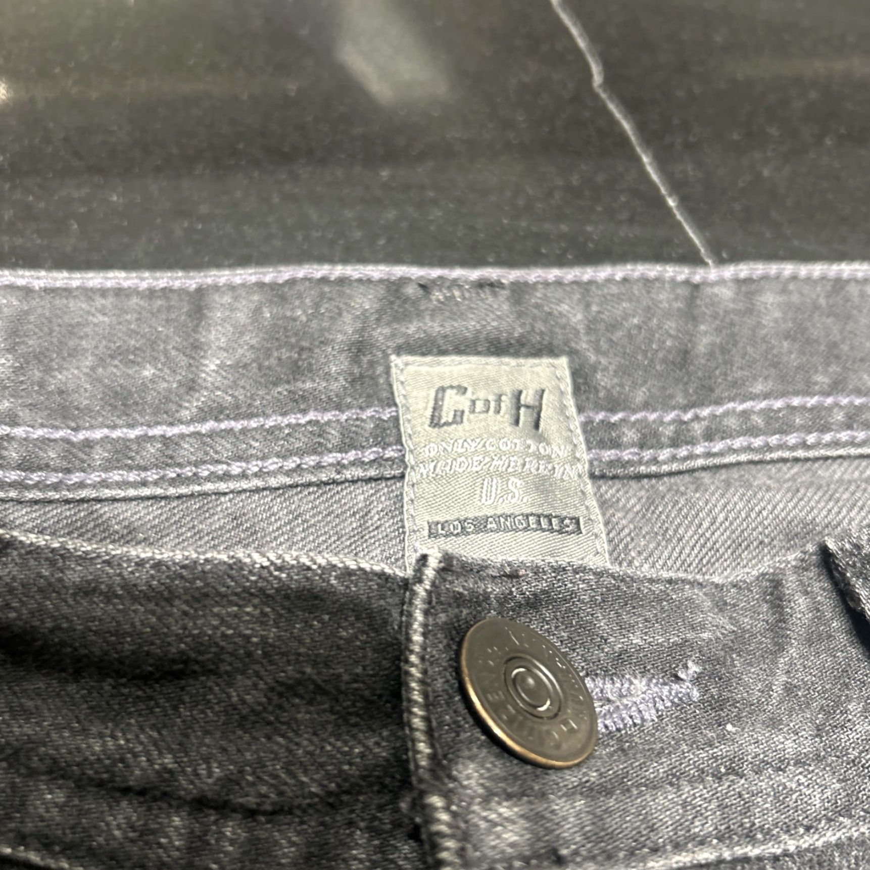 Citizens Of Humanity VINTAGE Citizens of Humanity Core Slim Straight Jeans Won Washed Black 32/27 Men Slim 5-Pocket Jeans City Streetwear Size US 32 / EU 48 - 2 Thumbnail