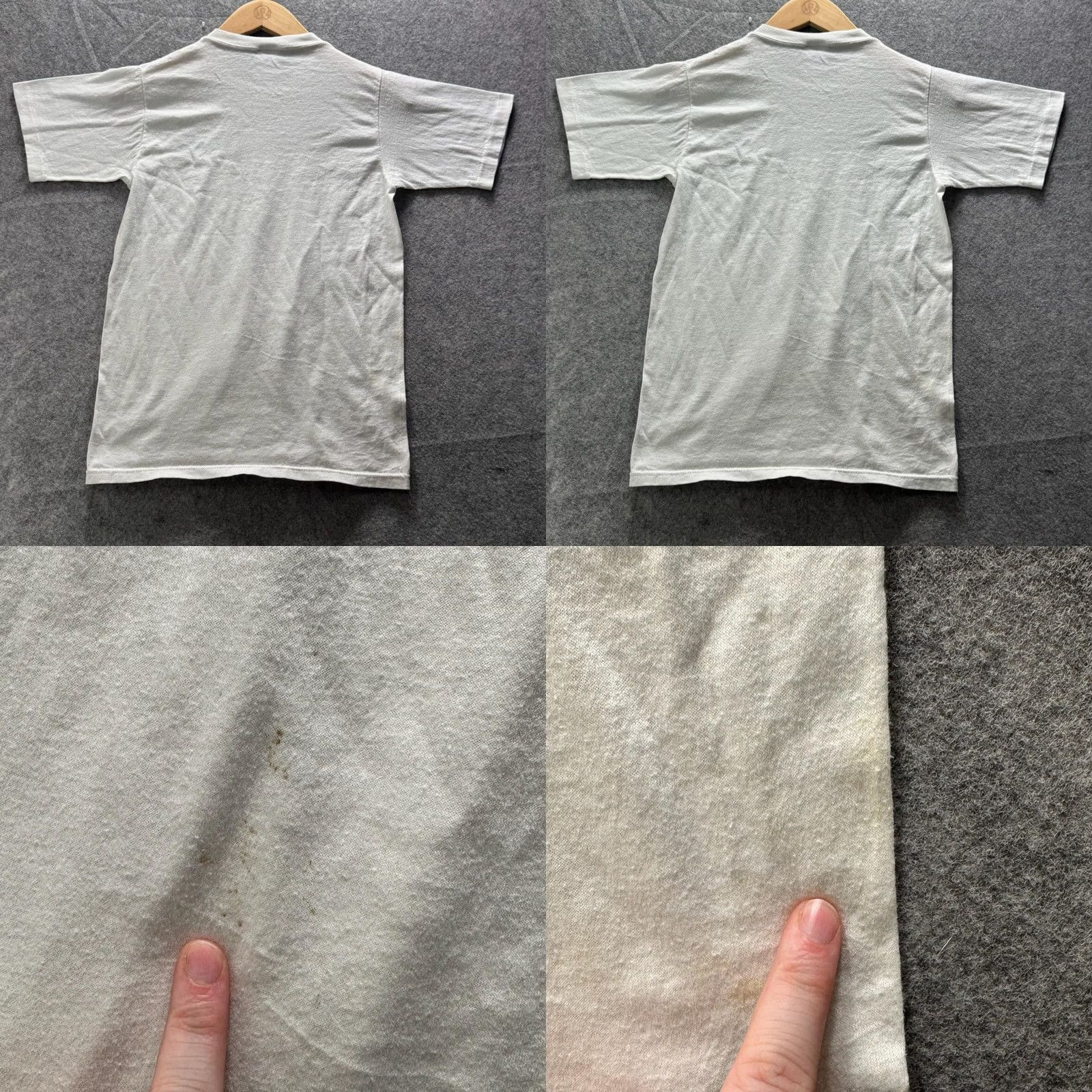 Jerzees VINTAGE JERZEES Shirt Mens S White Logan Parks Tennis Graphic Tee Crewneck Size US S / EU 44-46 / 1 - 8 Thumbnail