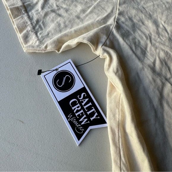 Designer New Salty Crew Women's Summertime Boyfriend Short Sleeve XS Size XS / US 0-2 / IT 36-38 - 4 Thumbnail