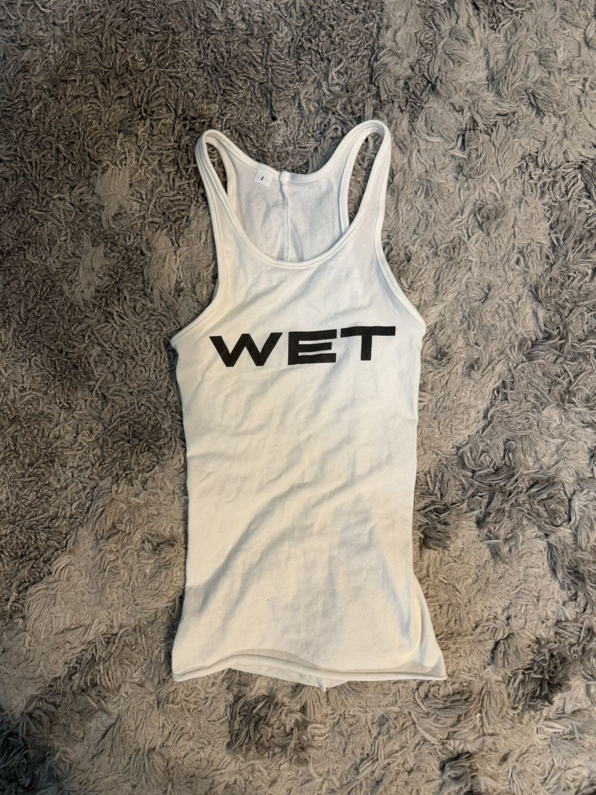 Mowalola × Yeezy Yeezy Mowalola Wet Tank Top | Grailed
