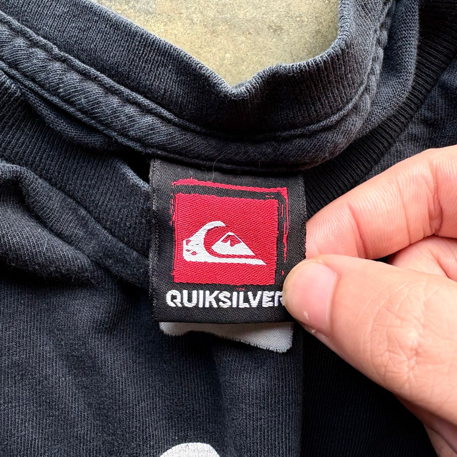 Quiksilver Essential Vintage Y2K Quiksilver Logo T-shirt Size US L / EU 52-54 / 3 - 3 Thumbnail