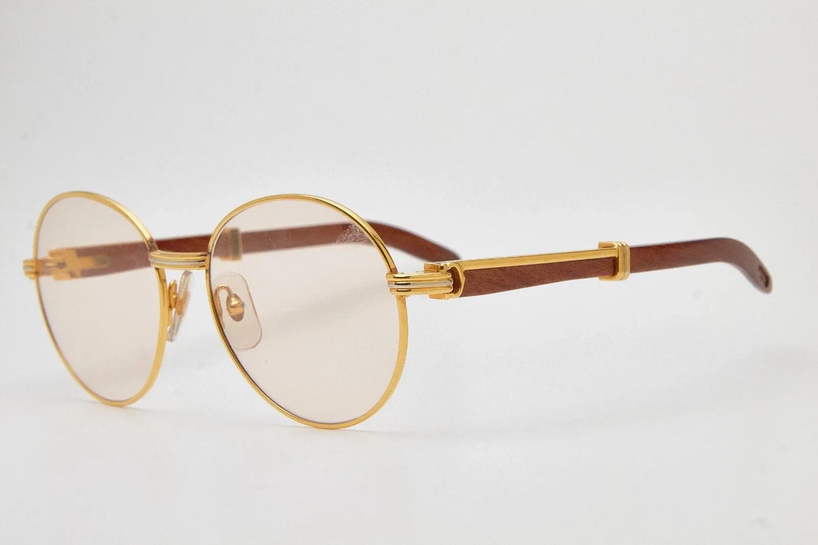Cartier Sunglasses Cartier Bagatelle Bubinga Wood Size ONE SIZE - 20 Thumbnail