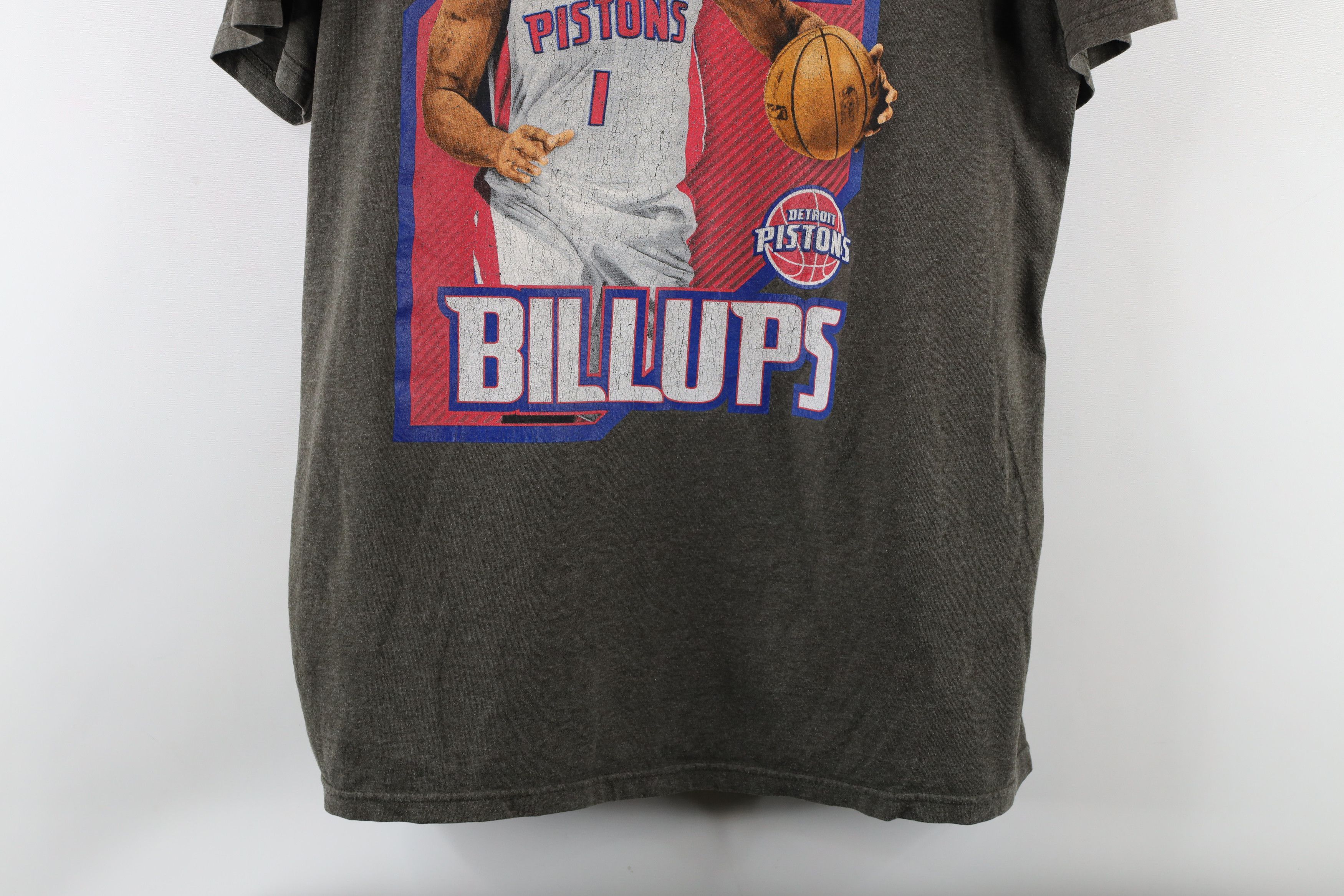 Adidas × Vintage Vintage Y2K Adidas Detroit Pistons Basketball T-Shirt Size US L / EU 52-54 / 3 - 3 Thumbnail