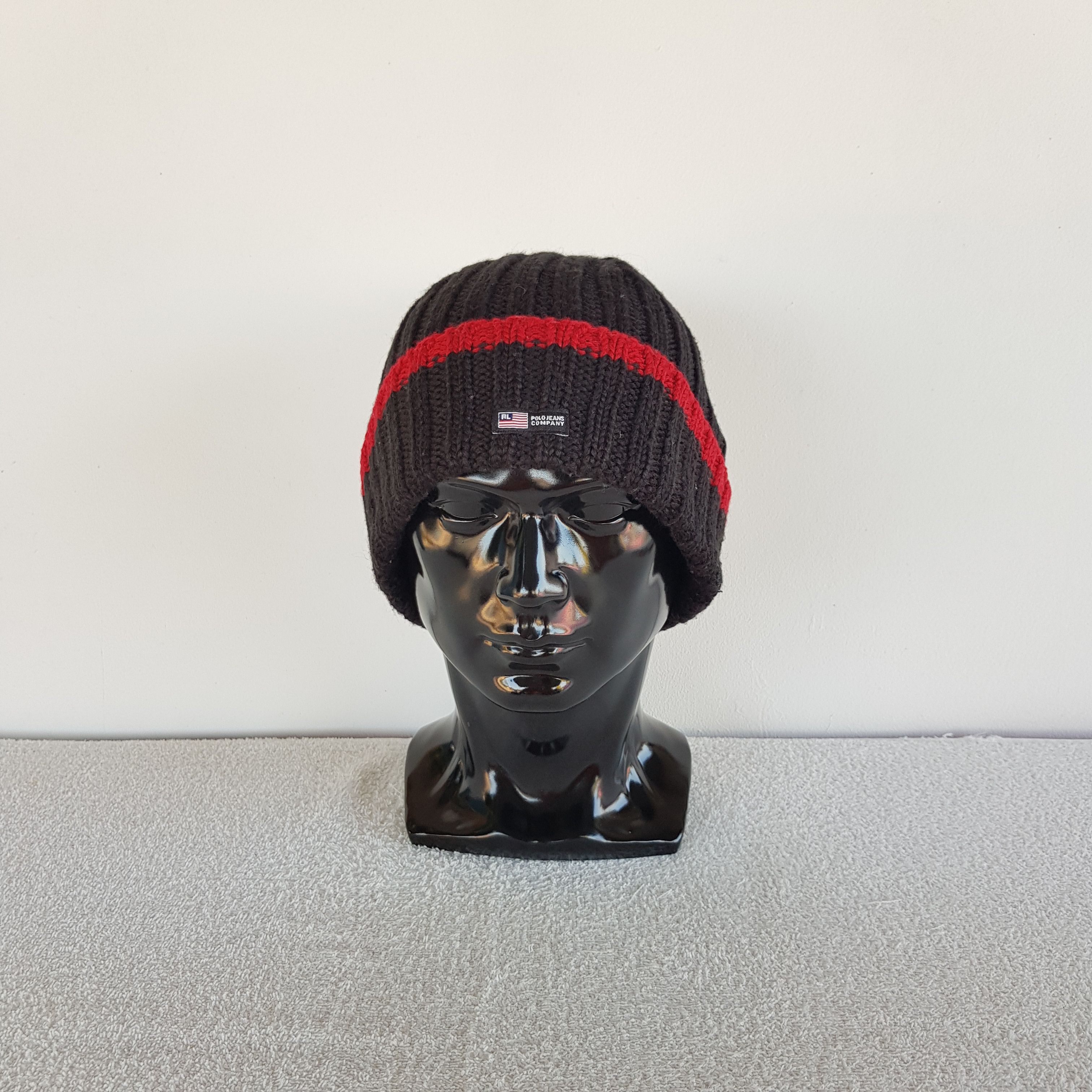 U.S. Polo Assn. Vintage Polo Jeans Beanie Snow Caps Polo Jeans Hats Size ONE SIZE - 2 Thumbnail