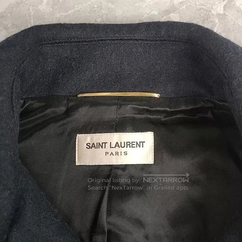 Saint Laurent Paris Saint Laurent Paris Blue short jacket. Size US S / EU 44-46 / 1 - 4 Thumbnail