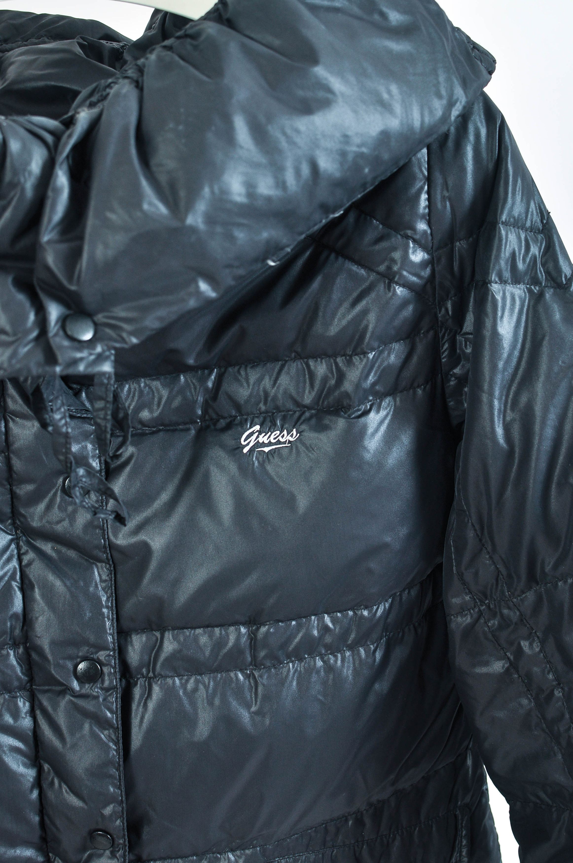 Guess Vintage 00s Guess Down Puffer Jacket Size M / US 6-8 / IT 42-44 - 2 Thumbnail