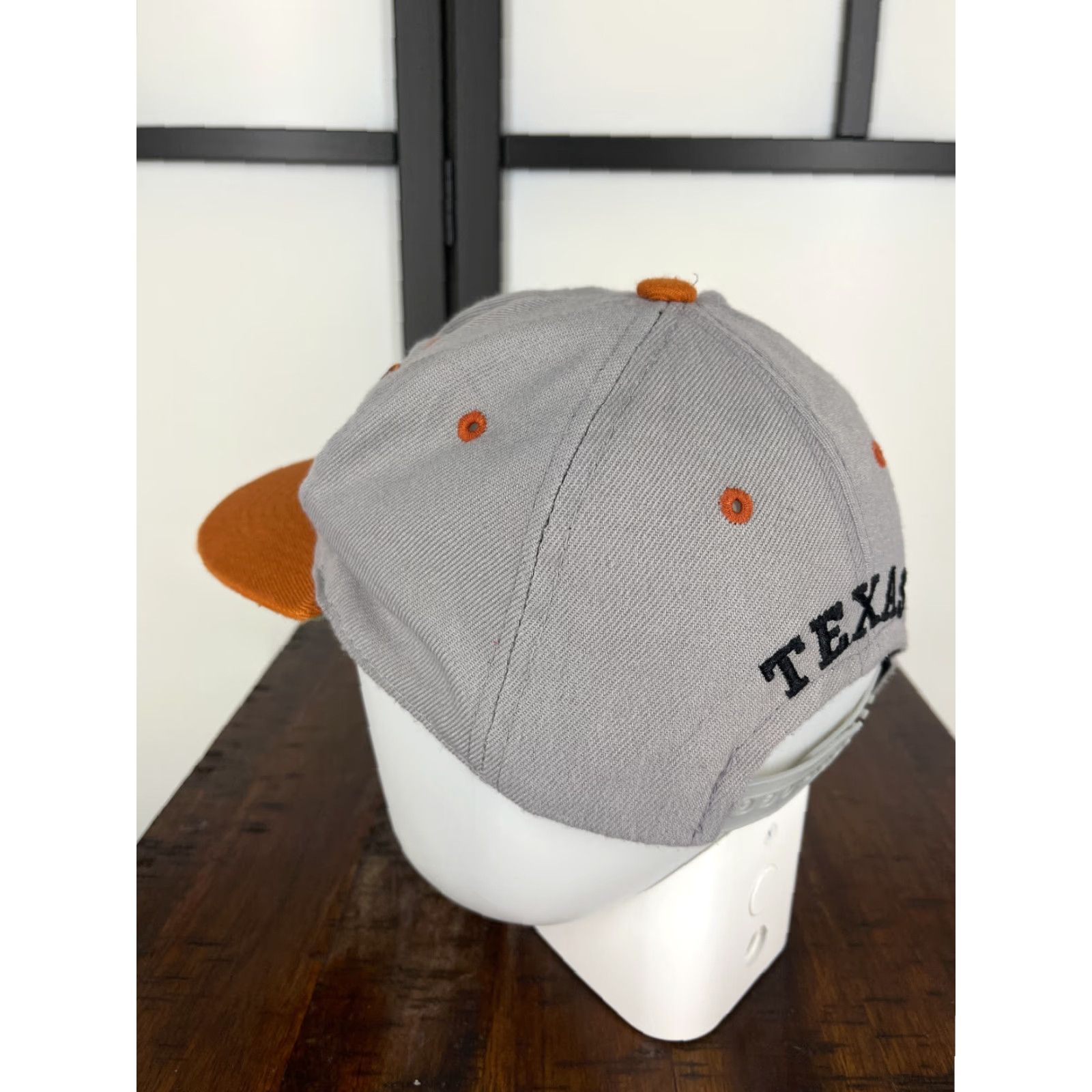 Vintage Texas Hat Cap Snap Back Adult Brown Gray Polyester Size ONE SIZE - 5 Thumbnail