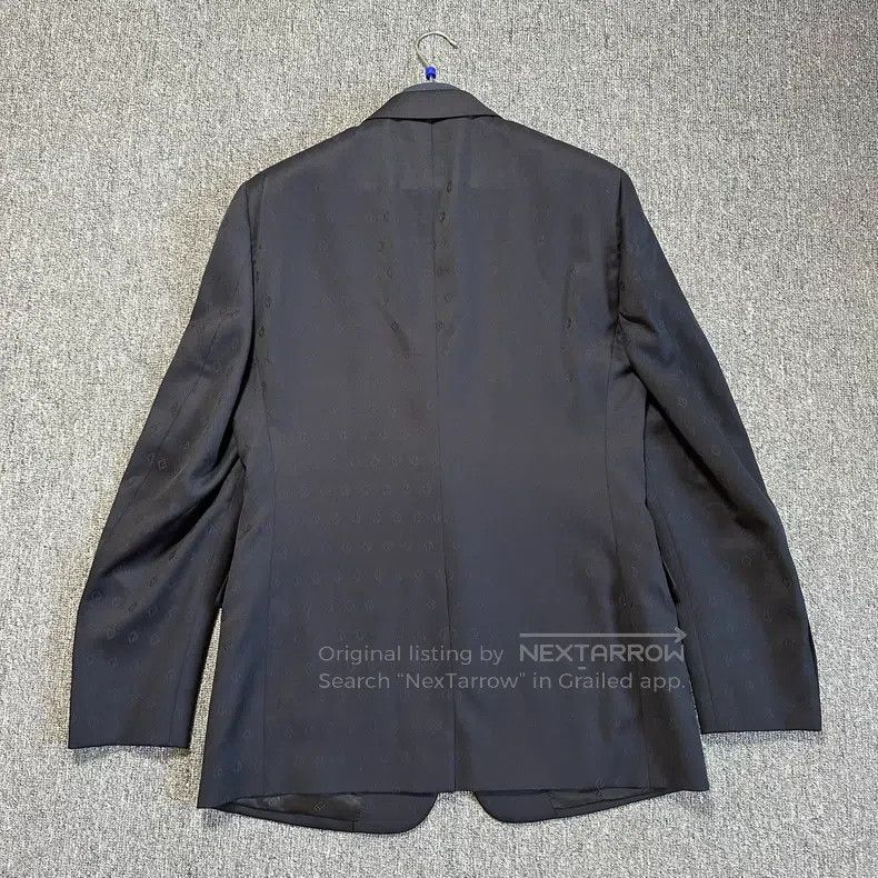 Dior Dior Dark pattern full print logo woollen suit Size 48R - 4 Thumbnail