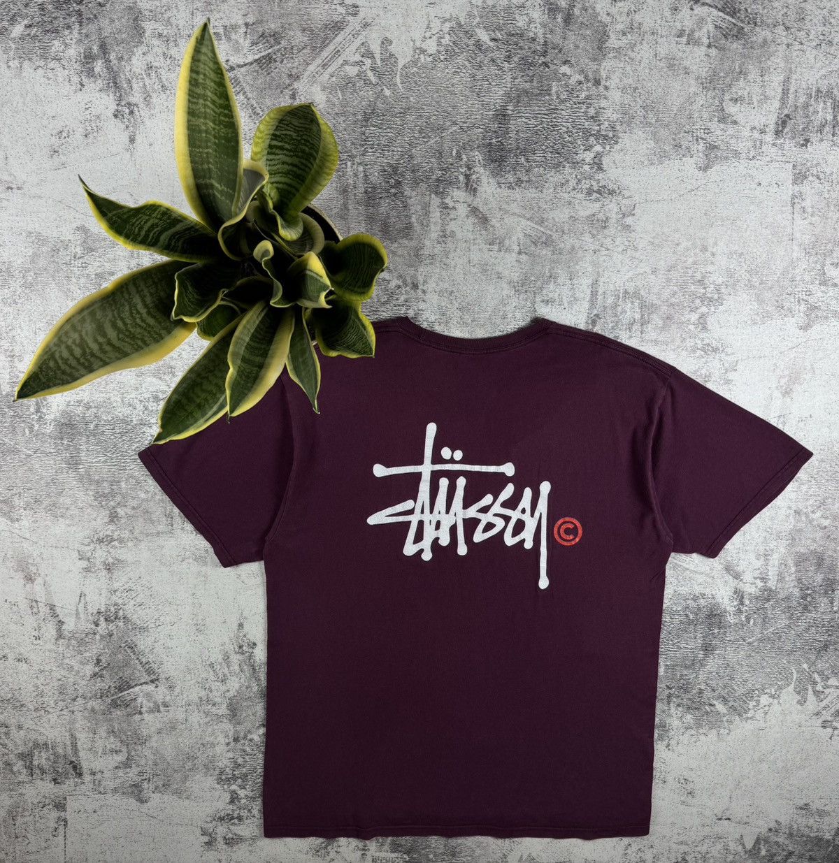 Stussy STUSSY Big Spray Logo Mexico USA Rap 90S Hip Hop T Shirt Tee Size US XL / EU 56 / 4 - 1 Thumbnail