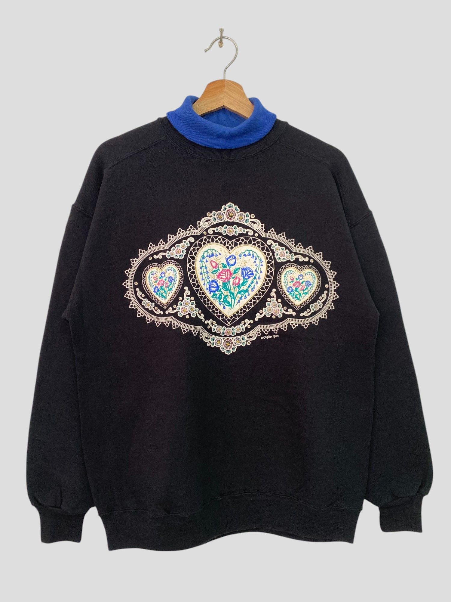 Vintage Vintage Gopher Sport Graphic Black Sweatshirt Medium Size US M / EU 48-50 / 2 - 1 Thumbnail
