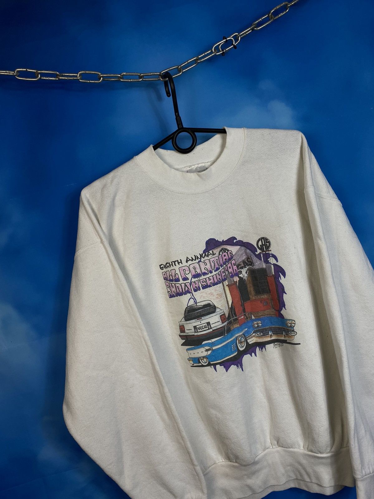 Fruit Of The Loom × NASCAR × Vintage 1995s NASCAR Canada racing sweatshirt Size US M / EU 48-50 / 2 - 2 Thumbnail