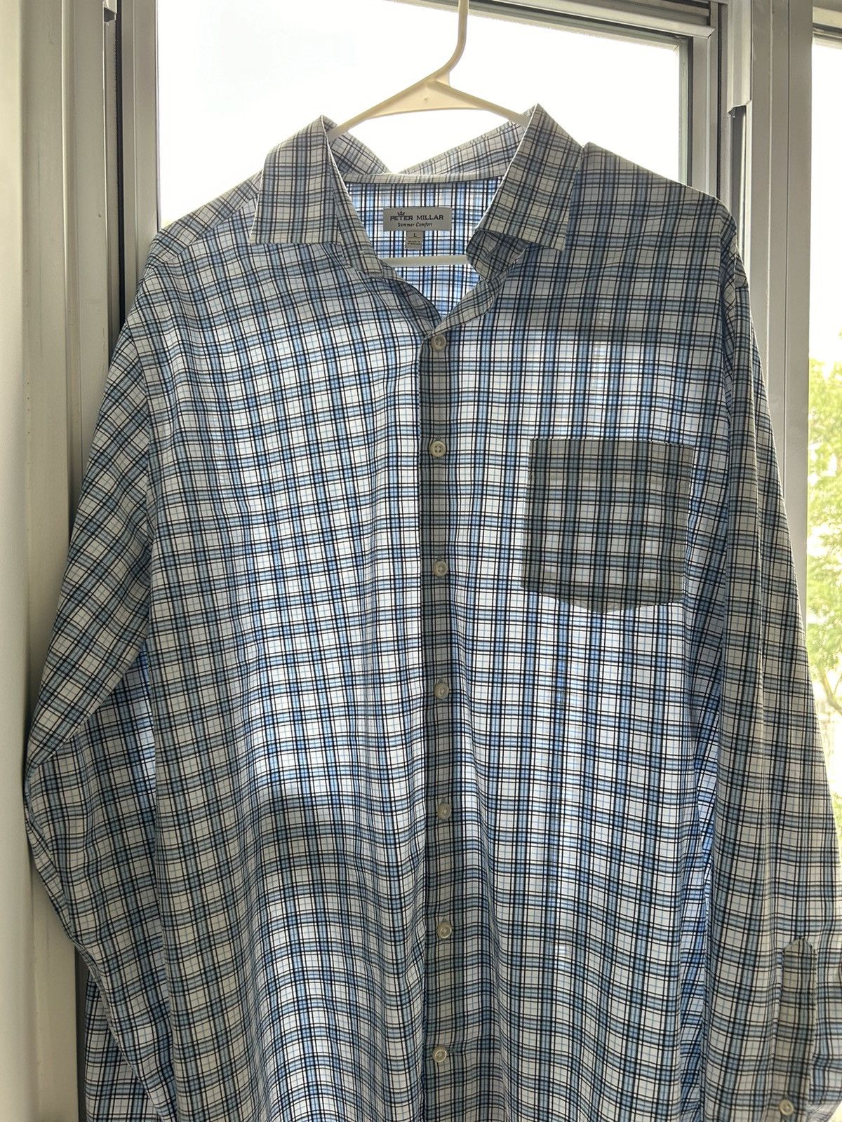 Peter Millar Peter Millar Baldwin Performance Sport Shirt Size US L / EU 52-54 / 3 - 1 Thumbnail