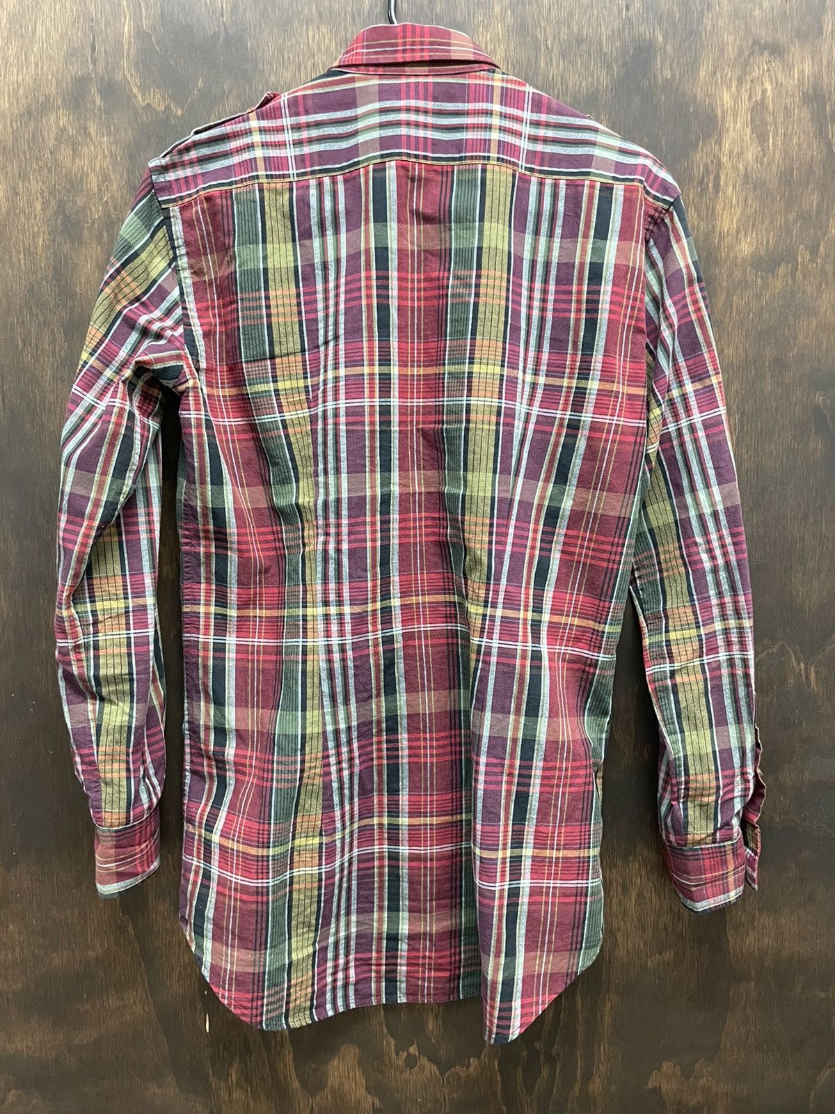 Ralph Lauren Blue Label × Vintage Plaid Cotton Field Shirt Size S / US 4 / IT 40 - 3 Thumbnail